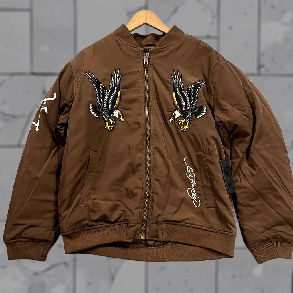 Ed Hardy Vintage Ed Hardy Reversible Jacket Dragon Embroidered