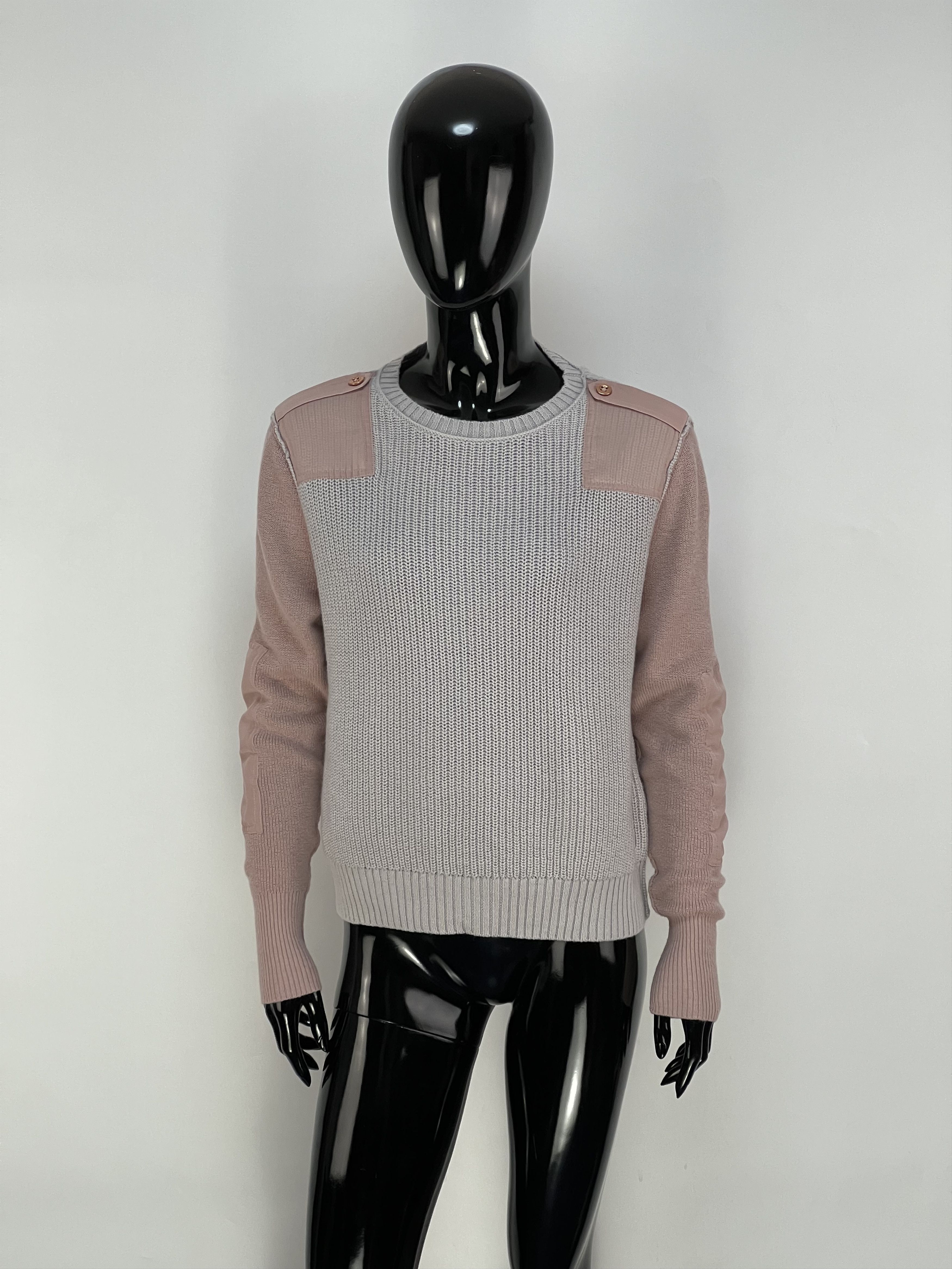 Diesel Women's Wool Ribbed Crew Neck Sweater