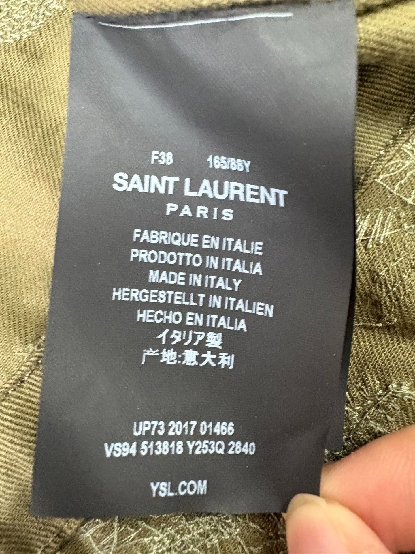 Saint Laurent Paris Saint Laurent Sequin Floral Embroidered Jacket Size S / US 4 / IT 40 - 8 Thumbnail