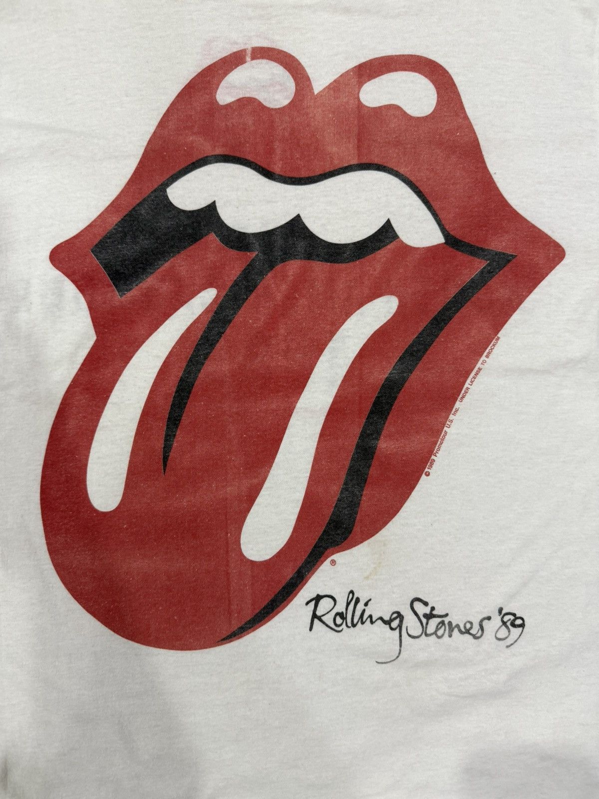 Band Tees Vintage Rolling Stones The North American Tour 1989 Bandtees Size US XL / EU 56 / 4 - 3 Thumbnail