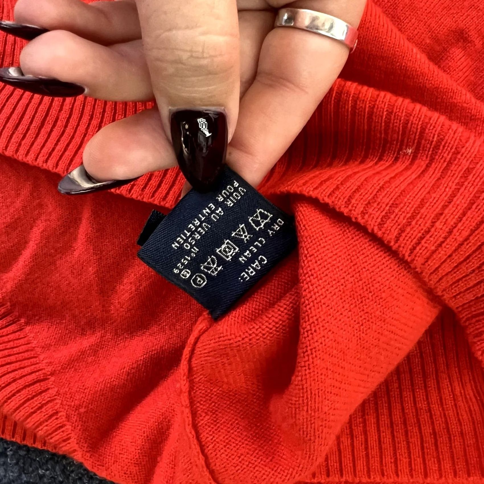 Polo Ralph Lauren Ralph Lauren Sport Sweater Womens XL Red Merino Wool Scoop Neck Pullover Pony Size XL / US 12-14 / IT 48-50 - 5 Thumbnail