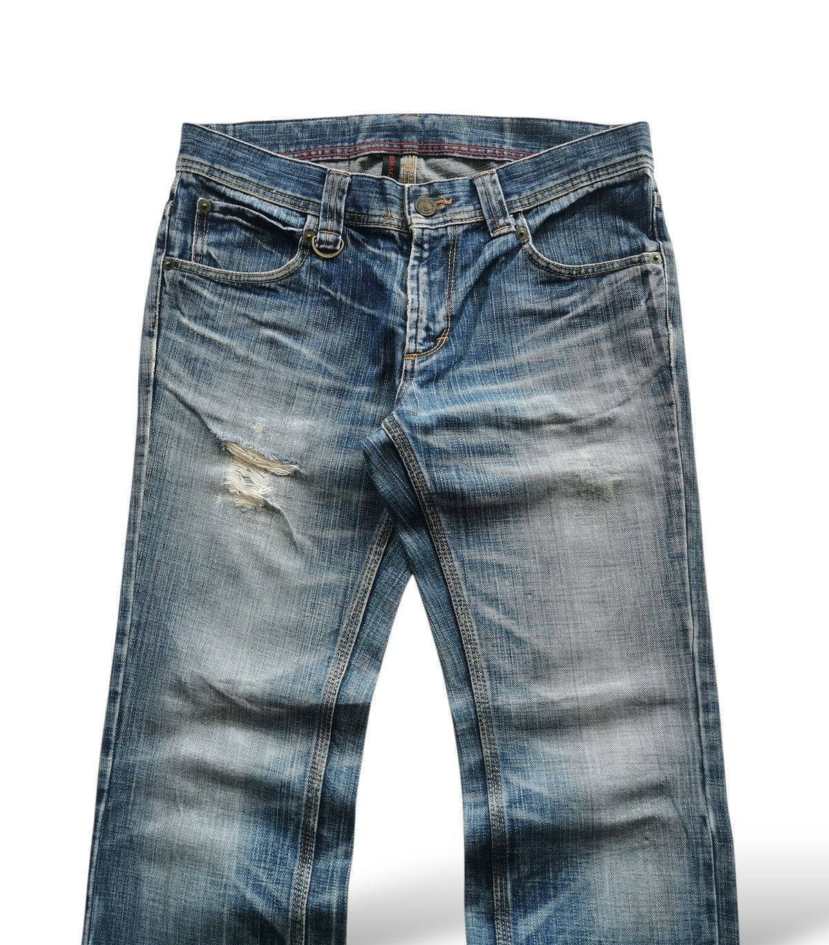 Japanese Brand Avantgarde Gogmagog Studded Jeans Size US 32 / EU 48 - 4 Thumbnail