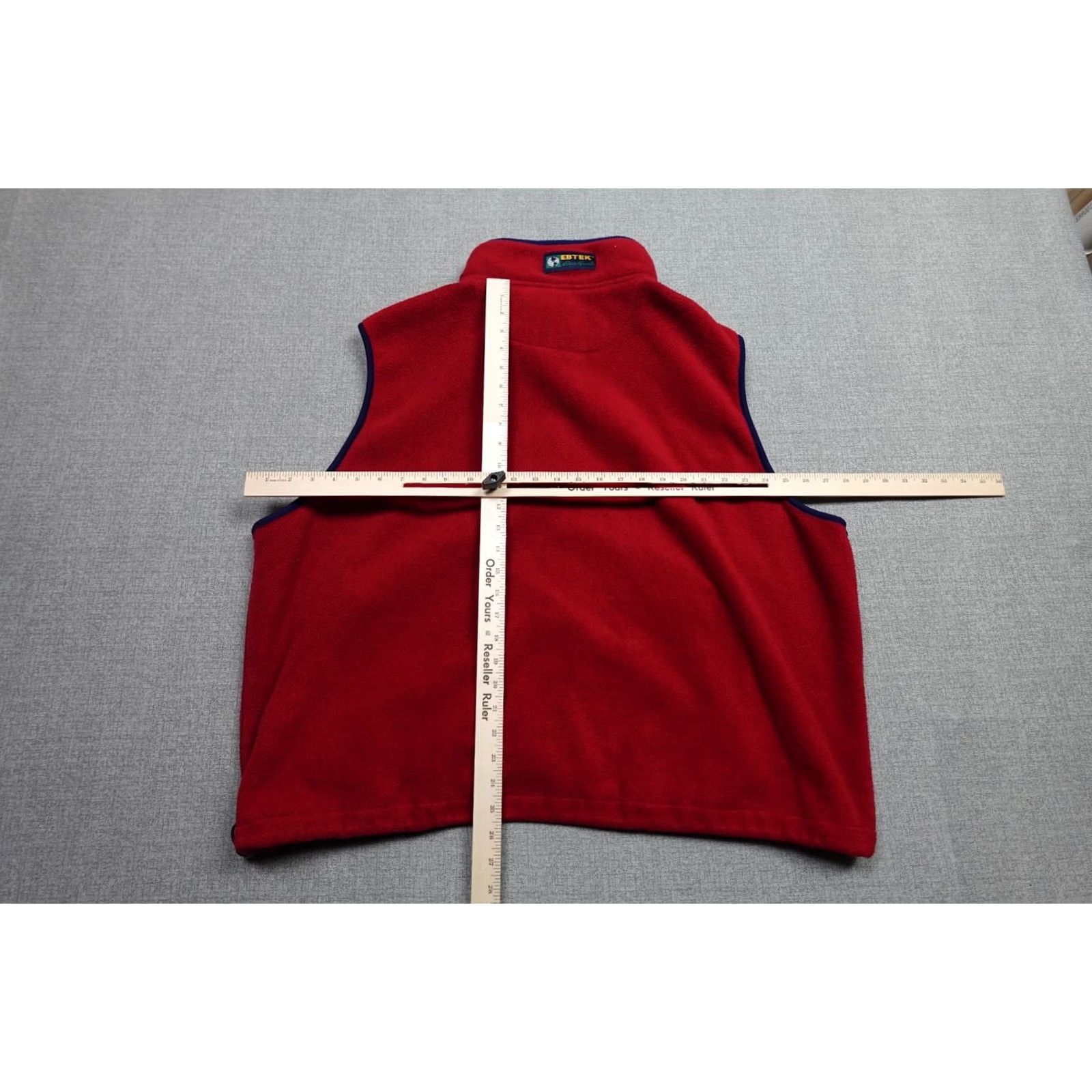 Eddie Bauer Eddie Bauer Vest Mens 2XL Red Fleece Hiking Gorpcore EBTEK Loose Fit Mid-Length 2XL Mens Vest Red Fleece Hiking 90s Ebtech style overcoat? Size US XXL / EU 58 / 5 - 5 Thumbnail