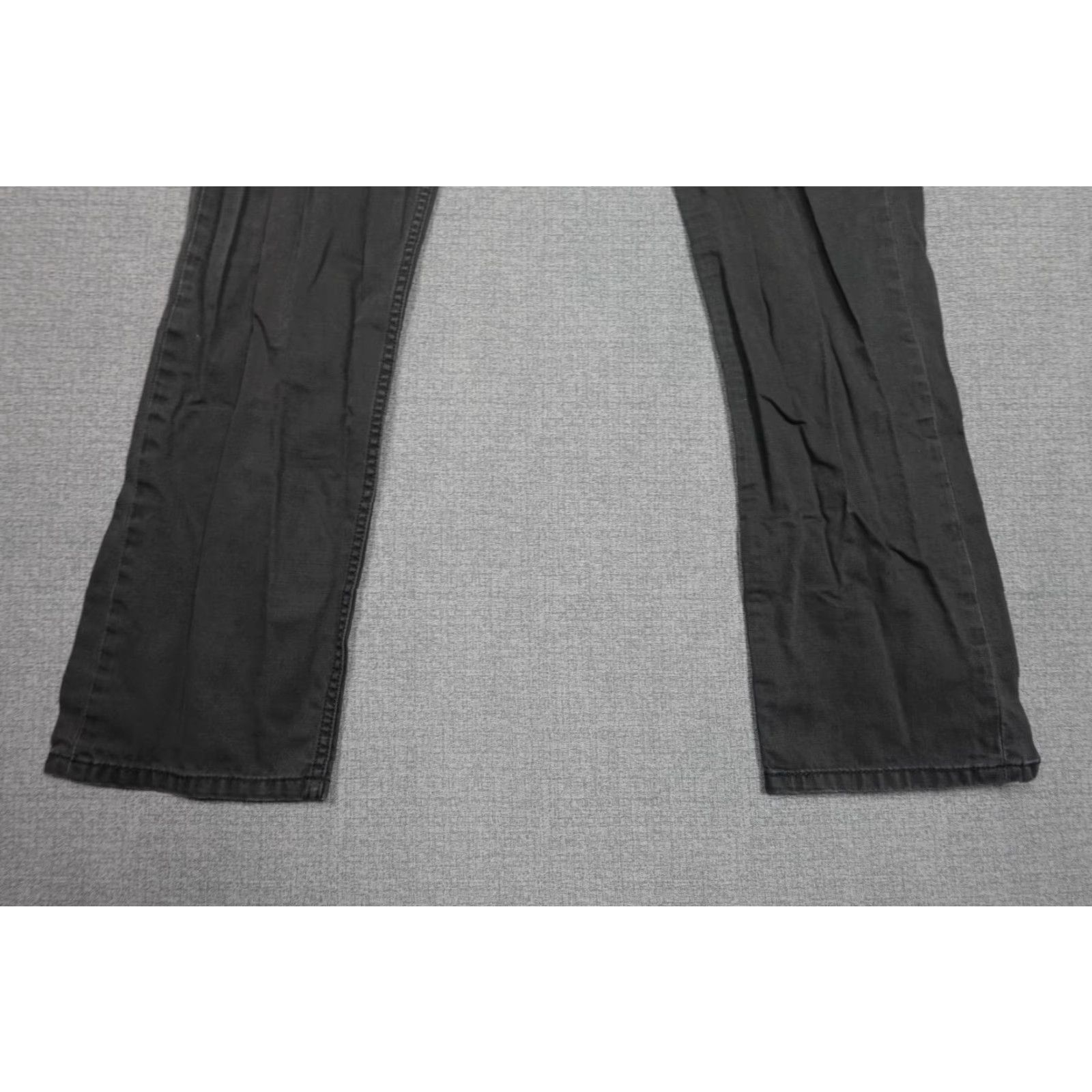 Levi's Levi's 505 Jeans Mens 36x34 Black Regular Fit Western Cowboy Rancher Dark Wash Size US 36 / EU 52 - 3 Thumbnail