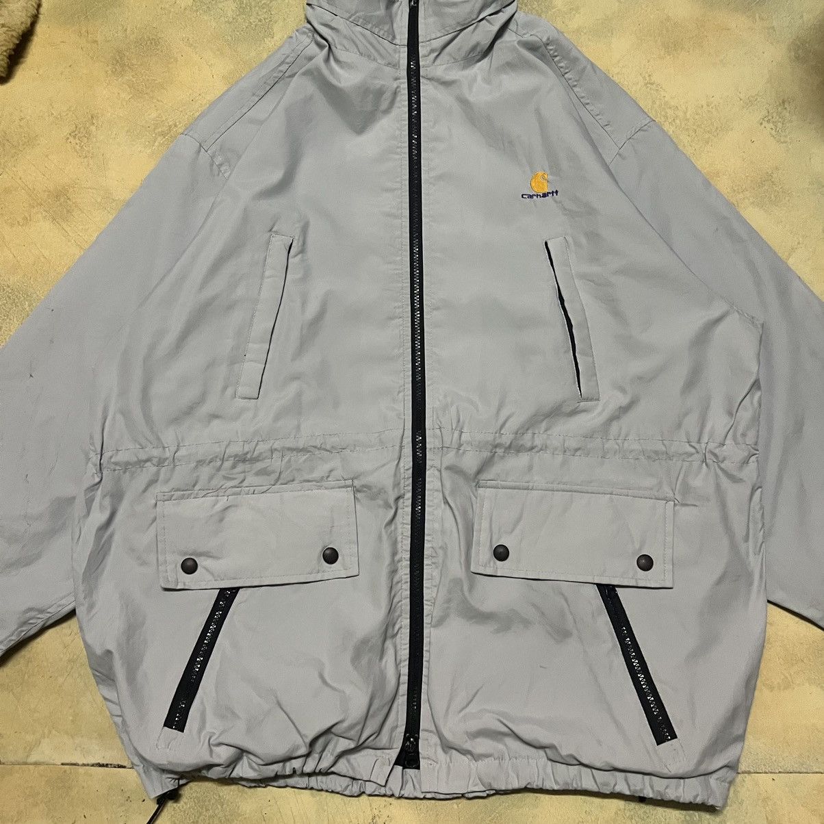 Carhartt Carhartt Windbreaker Light Jacket Hoodie Size US XXL / EU 58 / 5 - 3 Thumbnail