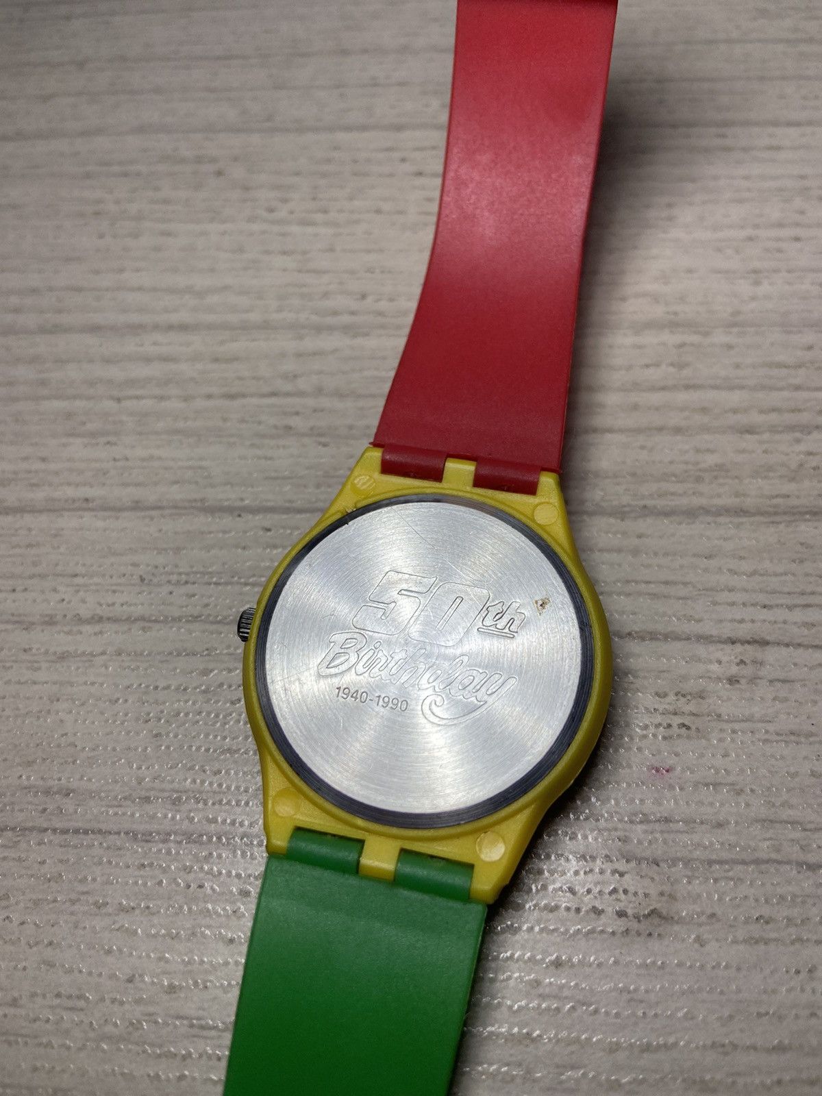 Casio × Vintage VINTAGE M&M 50TH 1990 BIRTHDAY WATCH Size ONE SIZE - 11 Thumbnail