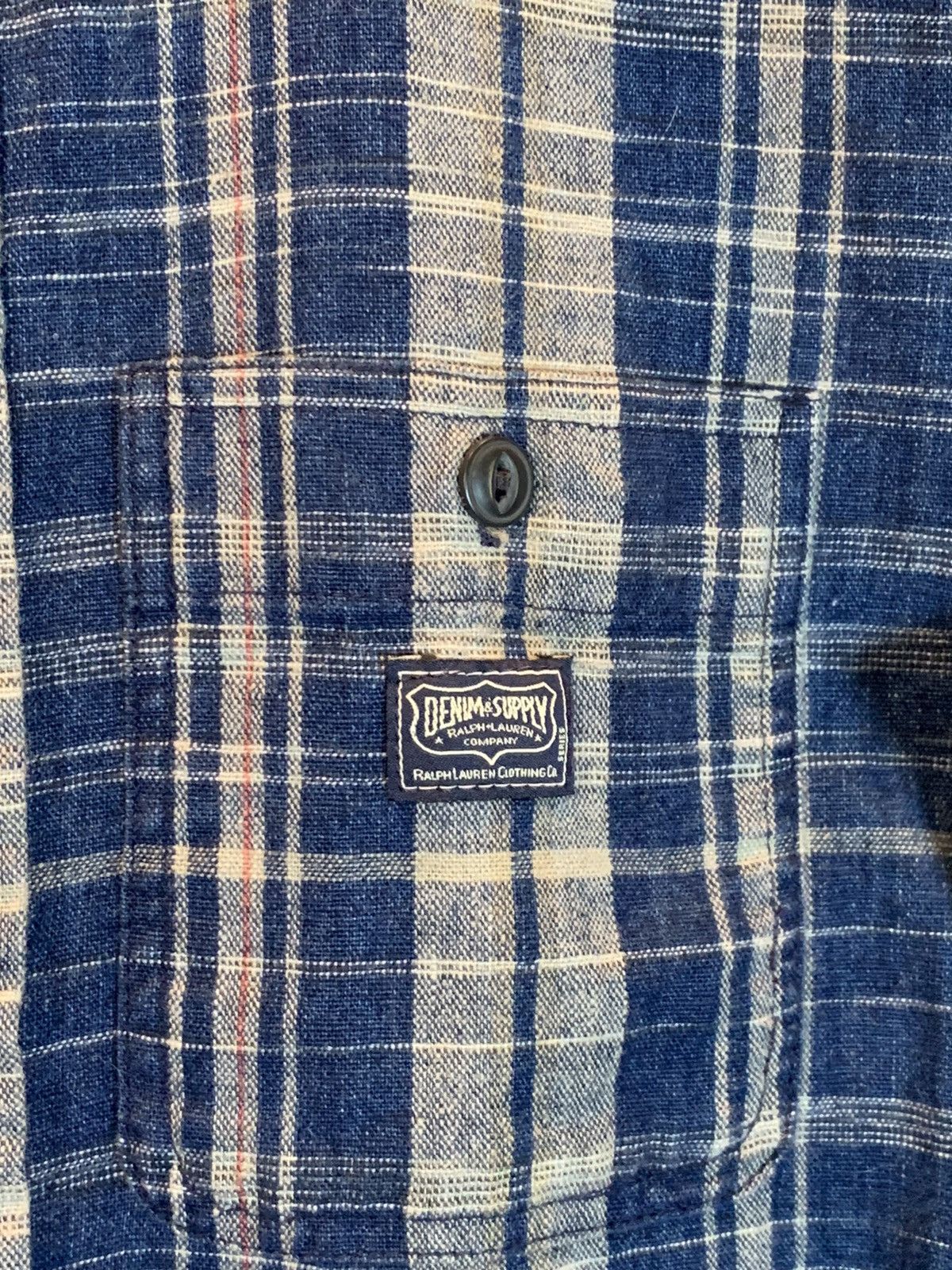 Denim & Supply Ralph Lauren × Polo Ralph Lauren × Ralph Lauren *RARE* New Denim & Supply Ralph Lauren Pocket Button Shirt Size US S / EU 44-46 / 1 - 4 Thumbnail
