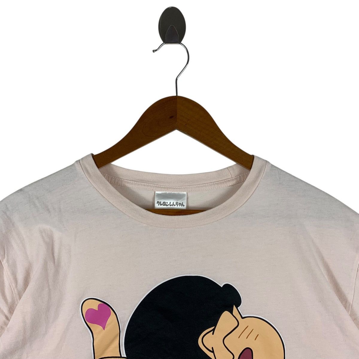 Other Vintage Crayon Shin-chan Anime Pink Graphic Tee Size US XL / EU 56 / 4 - 2 Thumbnail