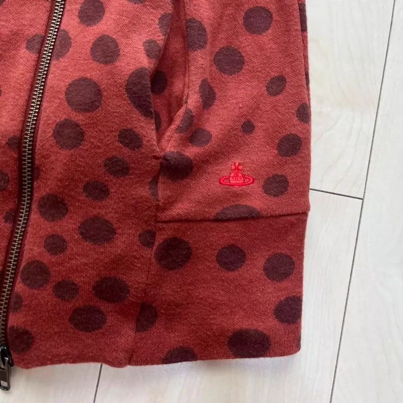 Vivienne Westwood Vivienne Westwood Cotton speckled hoodie coat Size M / US 6-8 / IT 42-44 - 4 Thumbnail