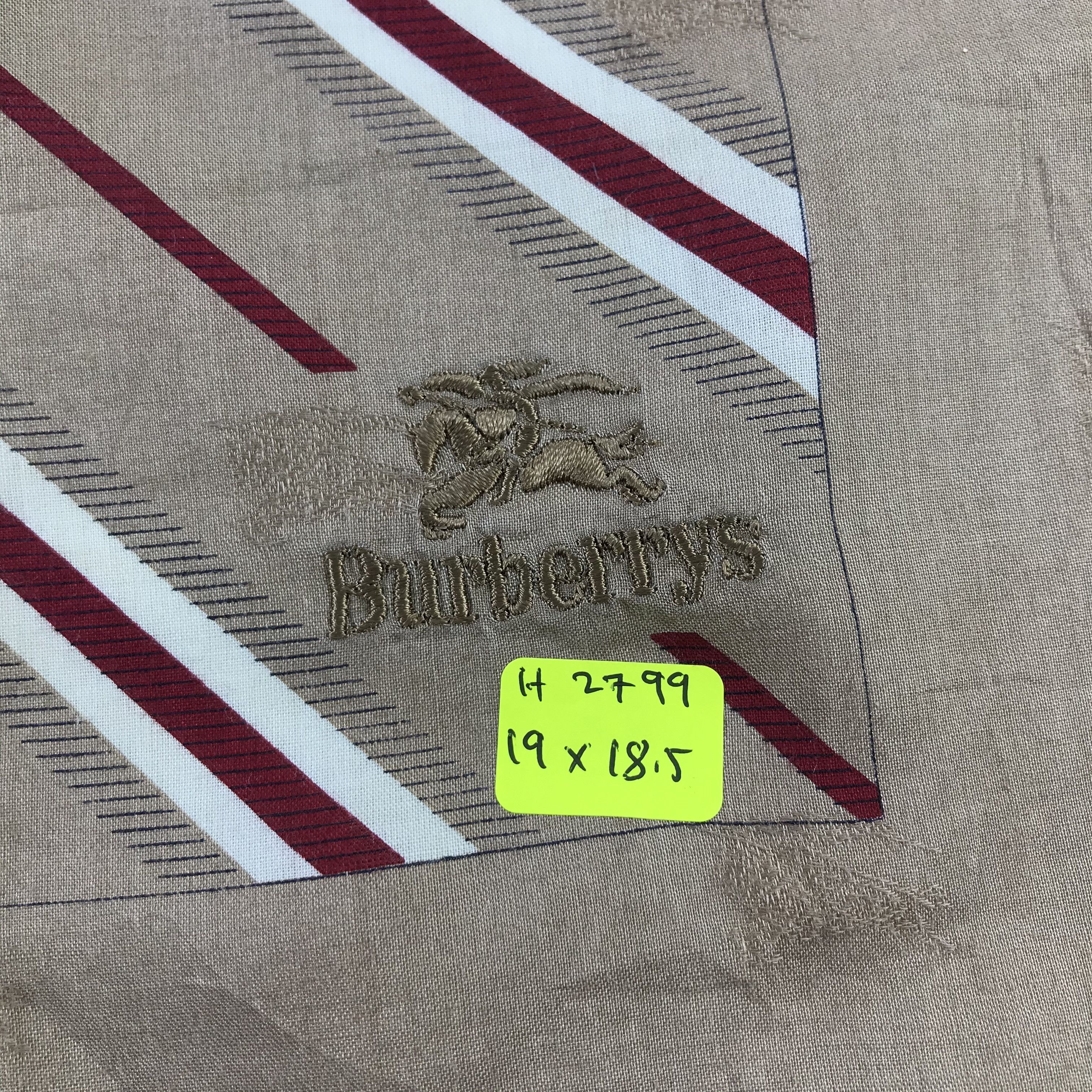 Burberry × Vintage Burberry Bandana/ Handkerchief / Neckerchief Size ONE SIZE - 5 Thumbnail