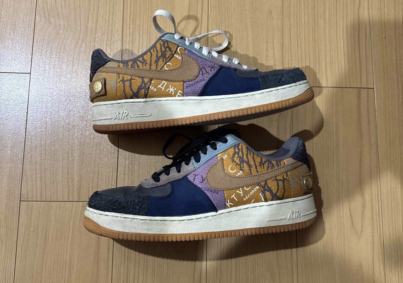 Nike × Travis Scott Travis Scott Nike Air Force 1 Cactus Jack Size US 10.5 / EU 43-44 - 1 Thumbnail