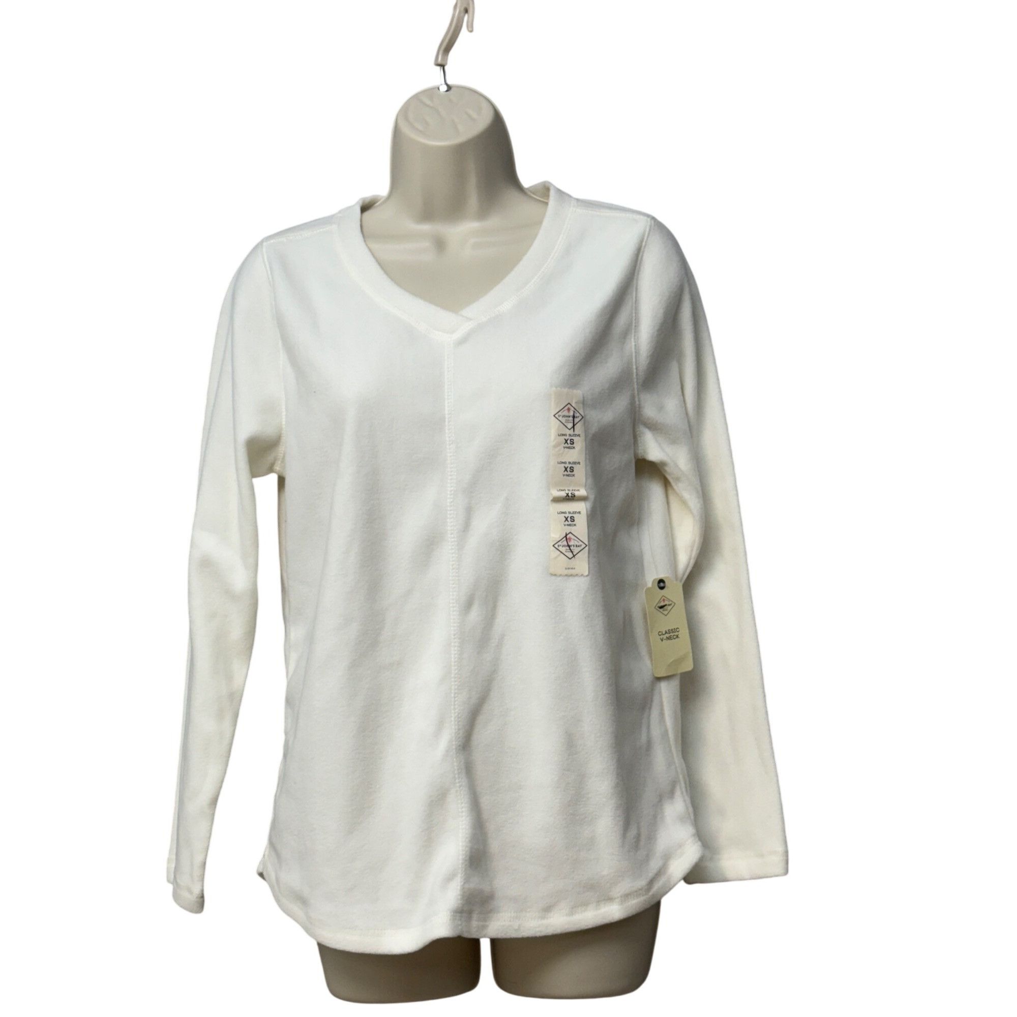 Other St. John's Bay Women’s V-Neck Phil resistant Fleece Sweatshi Size XS / US 0-2 / IT 36-38 - 3 Thumbnail
