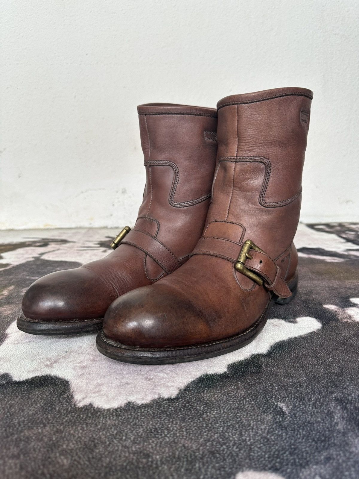 Alfredo Bannister Archive Alfredo Bannister engineer leather boot Size US 8 / EU 41 - 4 Thumbnail