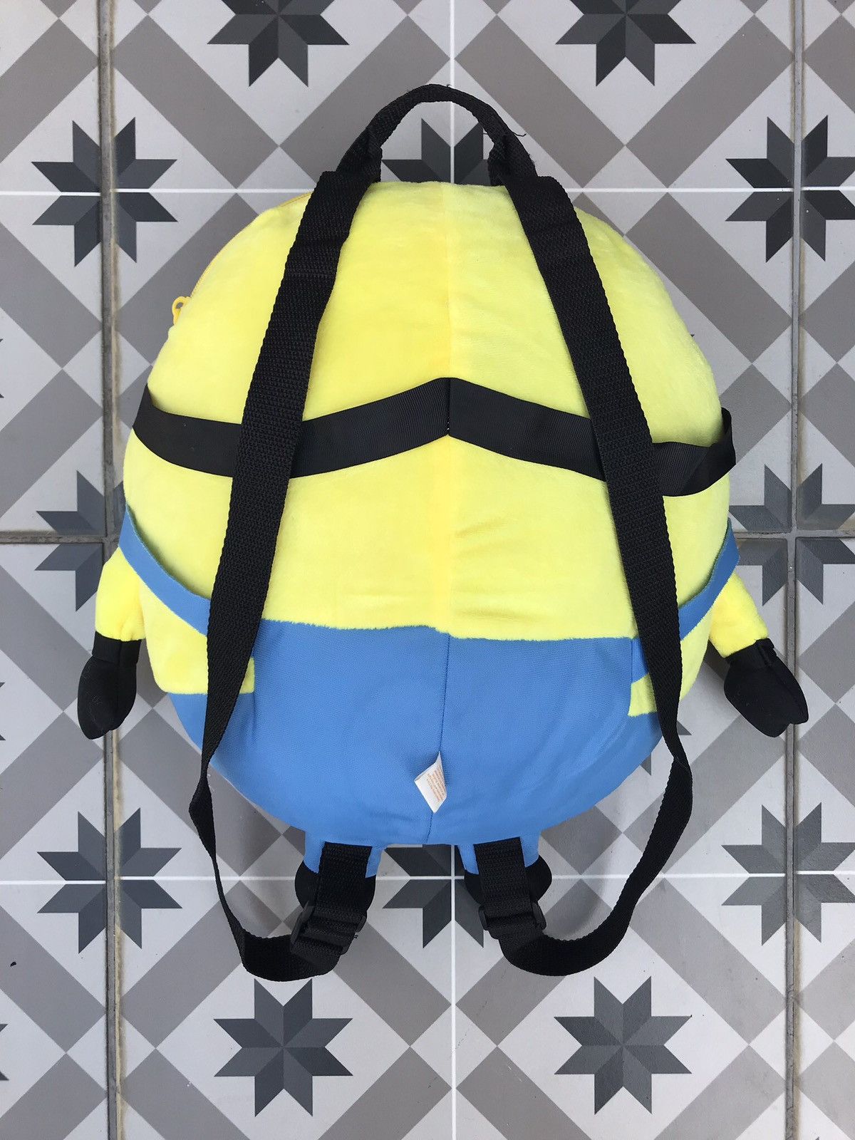 Japanese Brand DESPICABLE ME 3 MINIONS ESCAPE PREMIUM PLUSH BACKPACK Size ONE SIZE - 7 Thumbnail