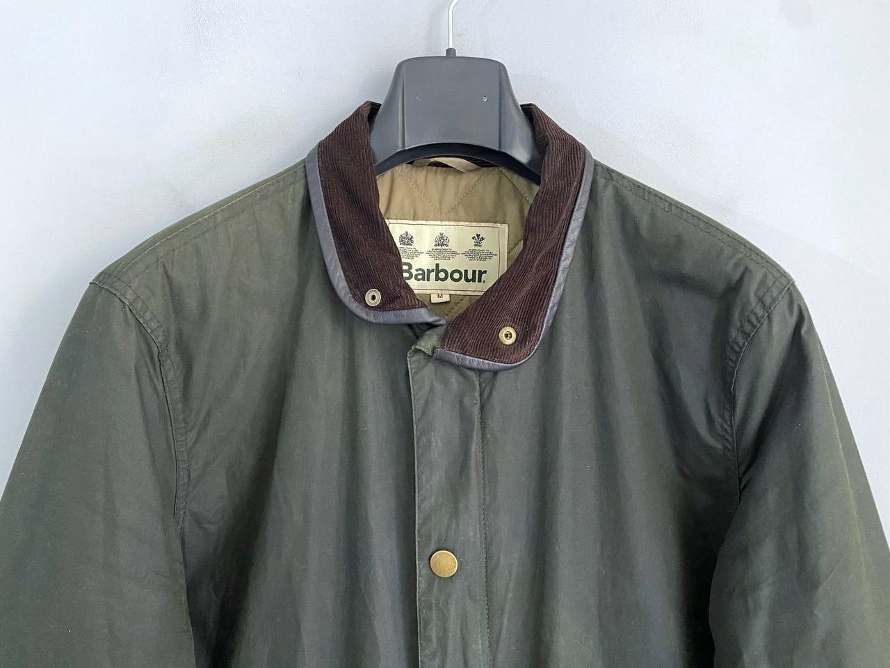 Barbour Barbour Retail Pretsbury Men's Green Waxed Jacket, Size M Size US M / EU 48-50 / 2 - 3 Thumbnail