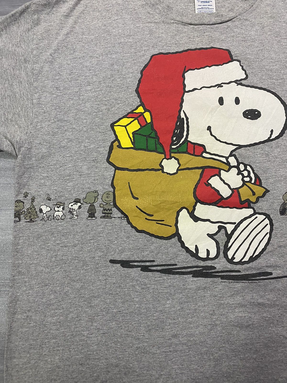 Peanuts Vintage Overprint Peanuts Snoopy Christmas Size US XL / EU 56 / 4 - 6 Thumbnail