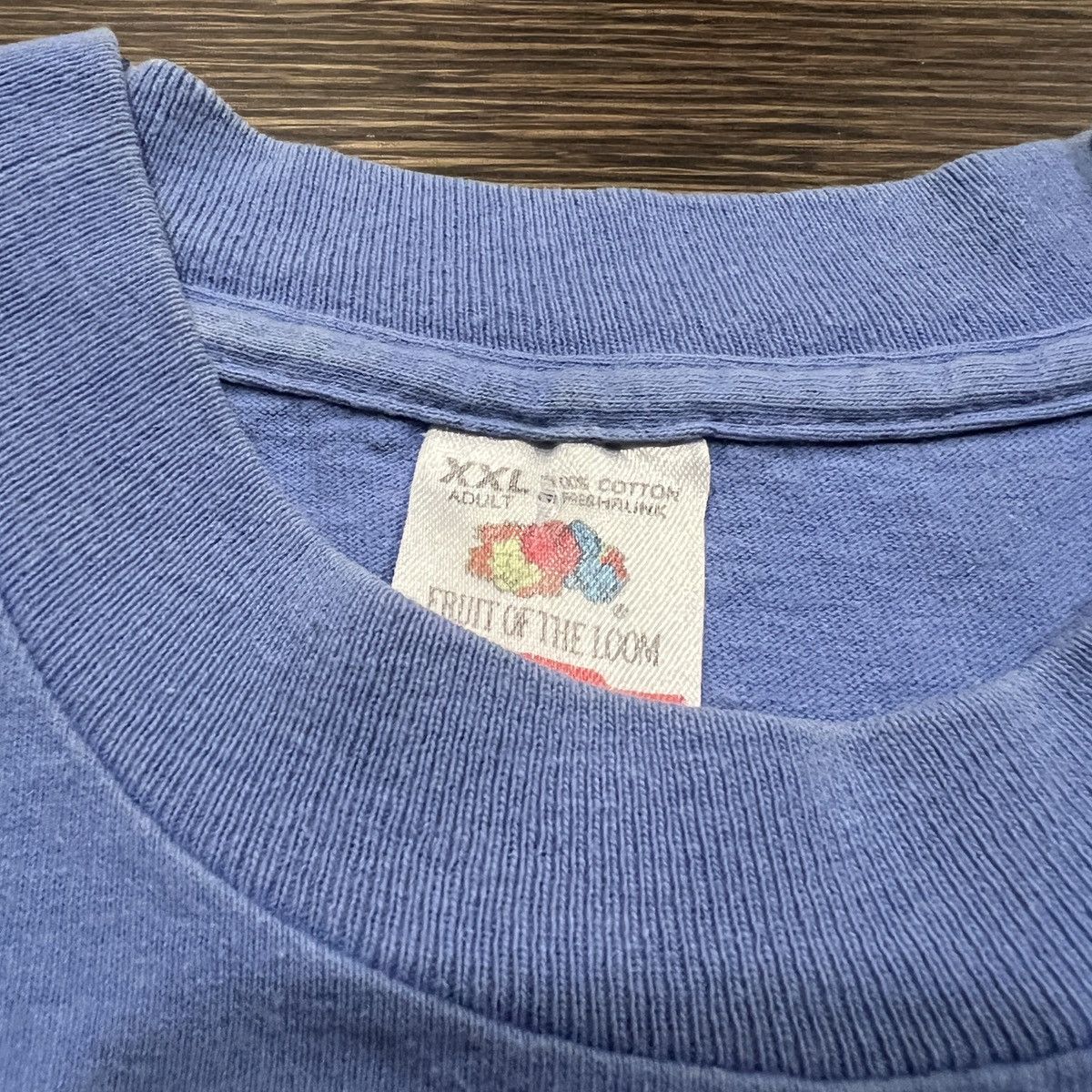 Vintage Vintage 90s Teddy Bear Doll Heart Art single stitch shirt Size US XXL / EU 58 / 5 - 5 Thumbnail