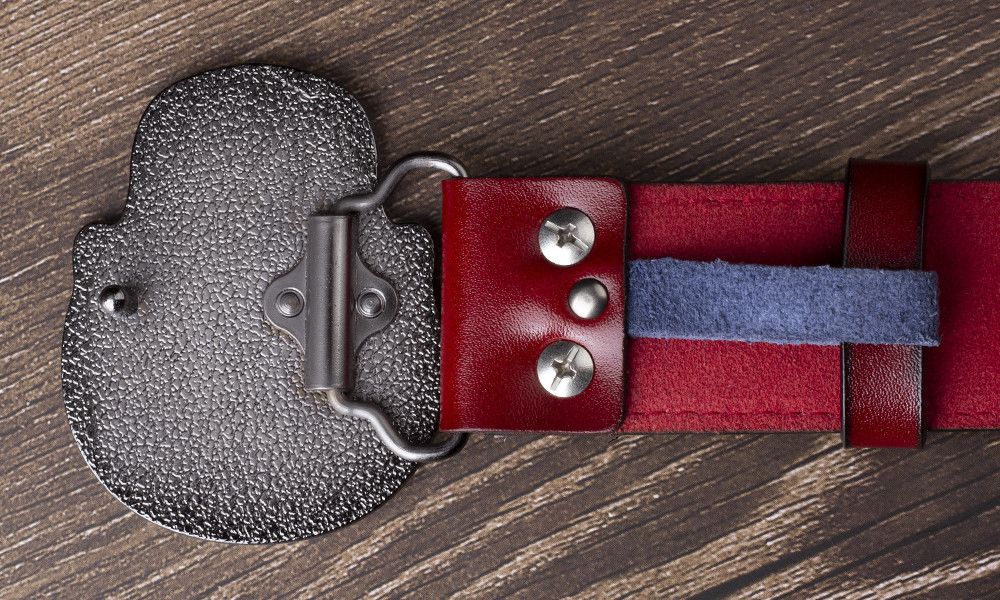 Designer Skull Rare Vintage Belt Riveted Belts Menswear Accessories Size ONE SIZE - 4 Thumbnail