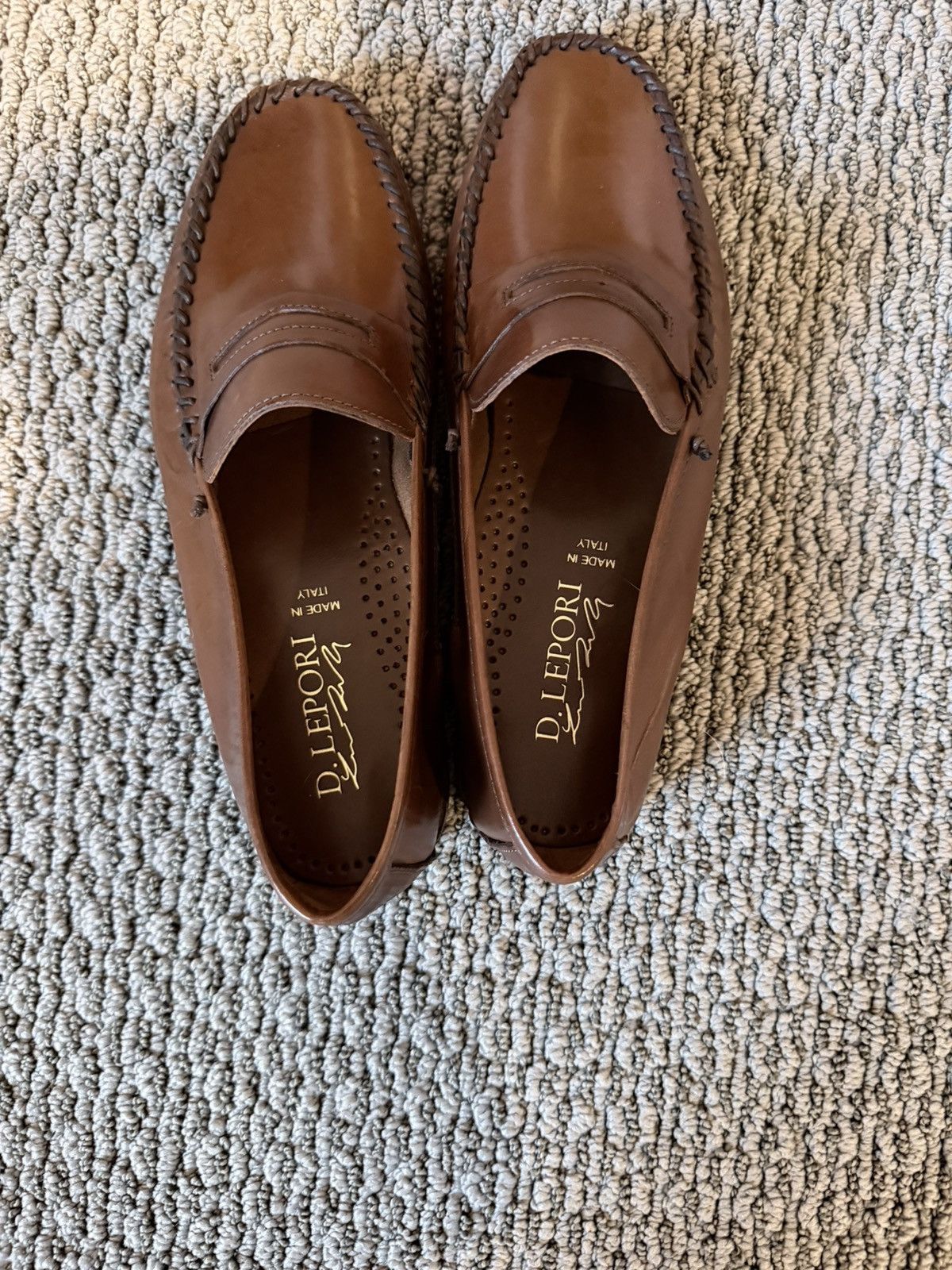 Other D. Lepori Brown Leather Penny Loafer - Unlined Size US 8 / EU 41 - 5 Thumbnail