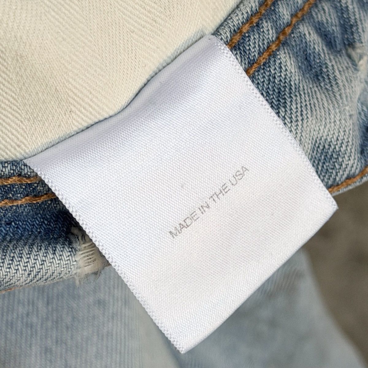 Enfants Riches Deprimes ERD SS25 Light Wash THRASHED Hem Flared Denim sz 38 Size US 38 / EU 54 - 9 Thumbnail