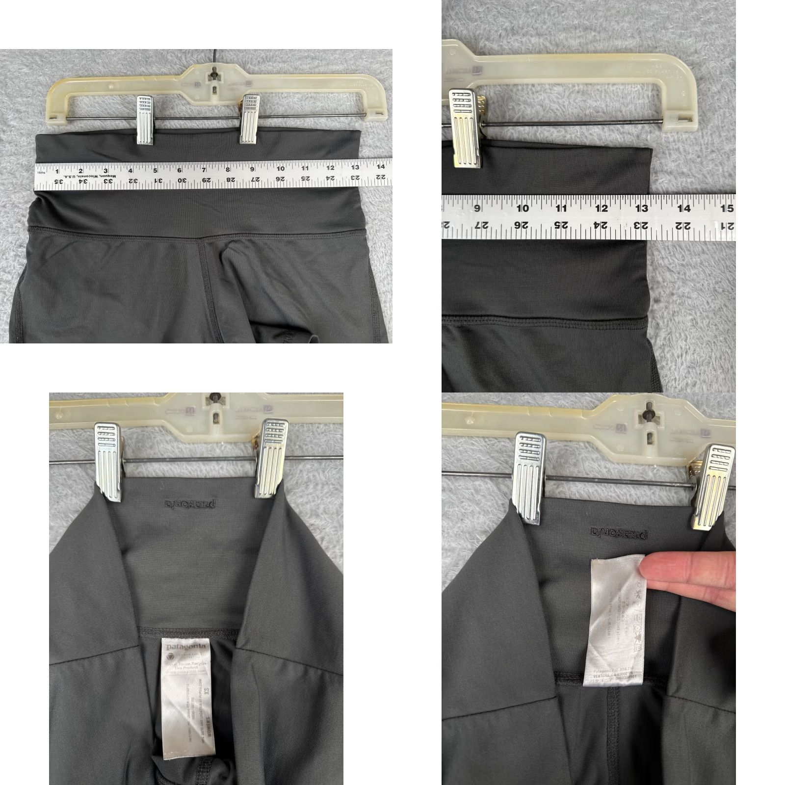 Patagonia Patagonia Shorts Women XS Gray 3" Yoga Gym Nylon Blend Shorts Size 26" / US 2 / IT 38 - 8 Thumbnail