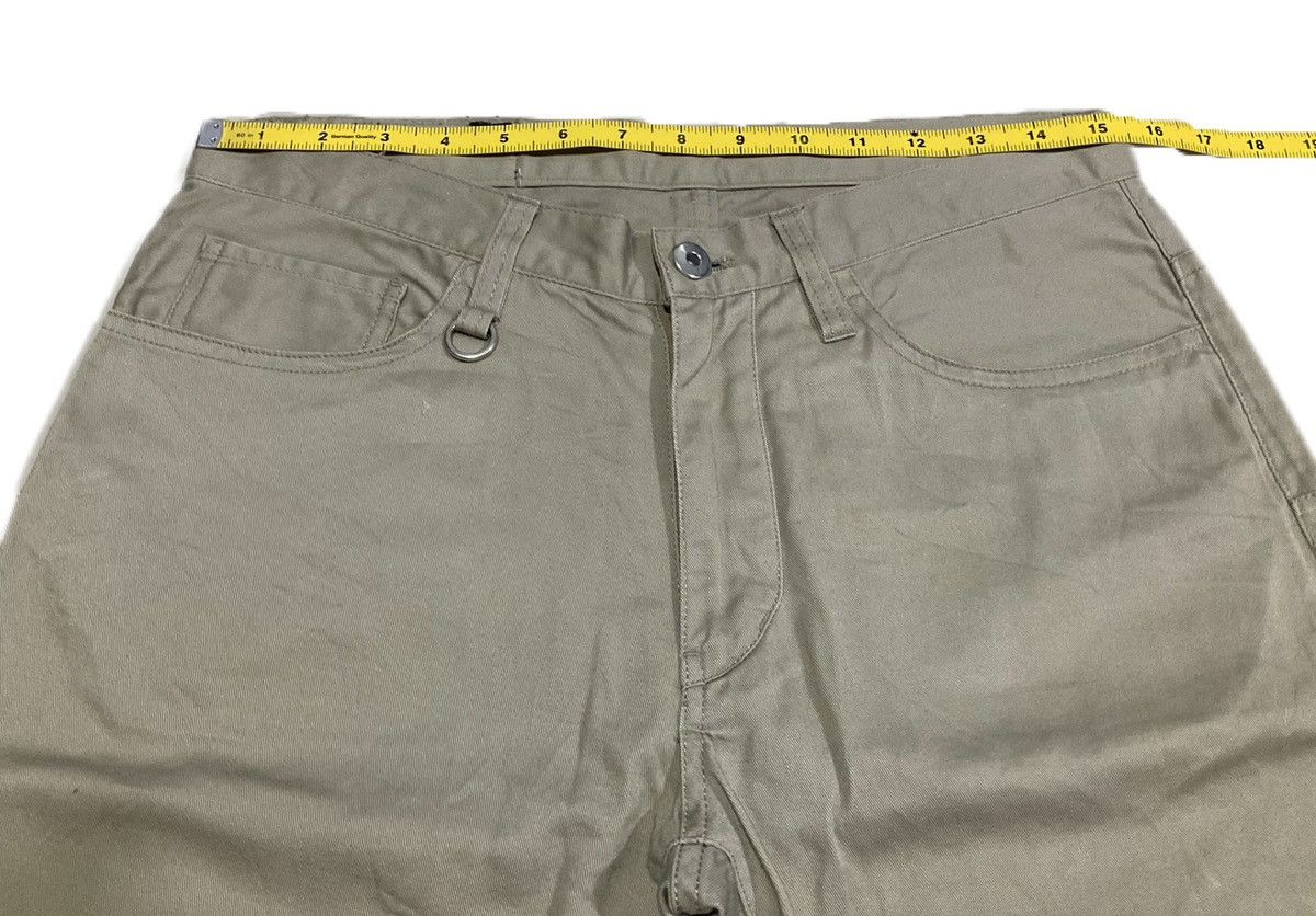 If Six Was Nine × Japanese Brand × Tornado Mart 🔥Sick Y2K Tornado Mart Khaki Skinny Pants Size US 31 - 11 Thumbnail
