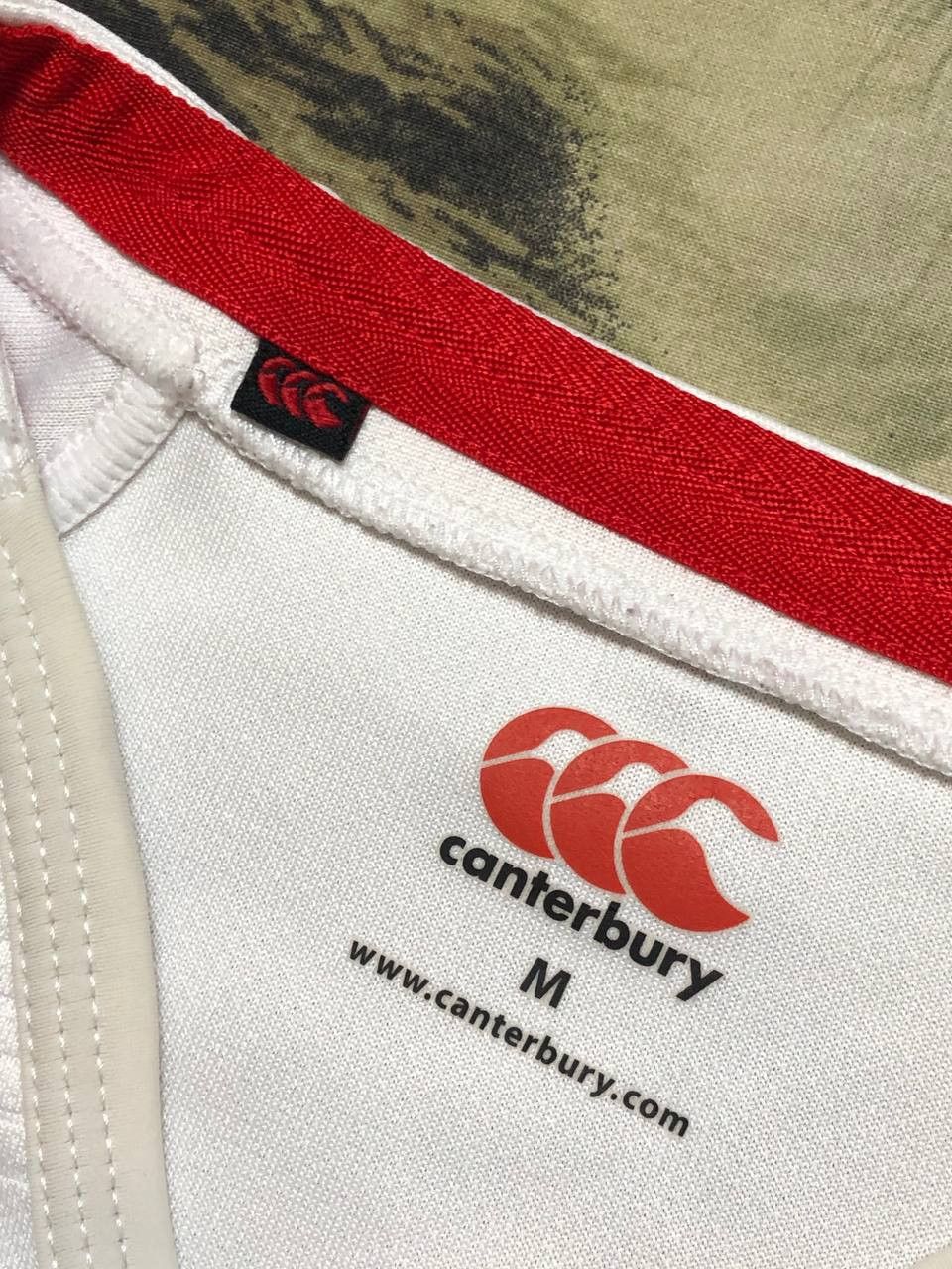 Canterbury of New Zealand Canterbury ENGLAND RUGBY O2 Jersey Size US M / EU 48-50 / 2 - 2 Thumbnail