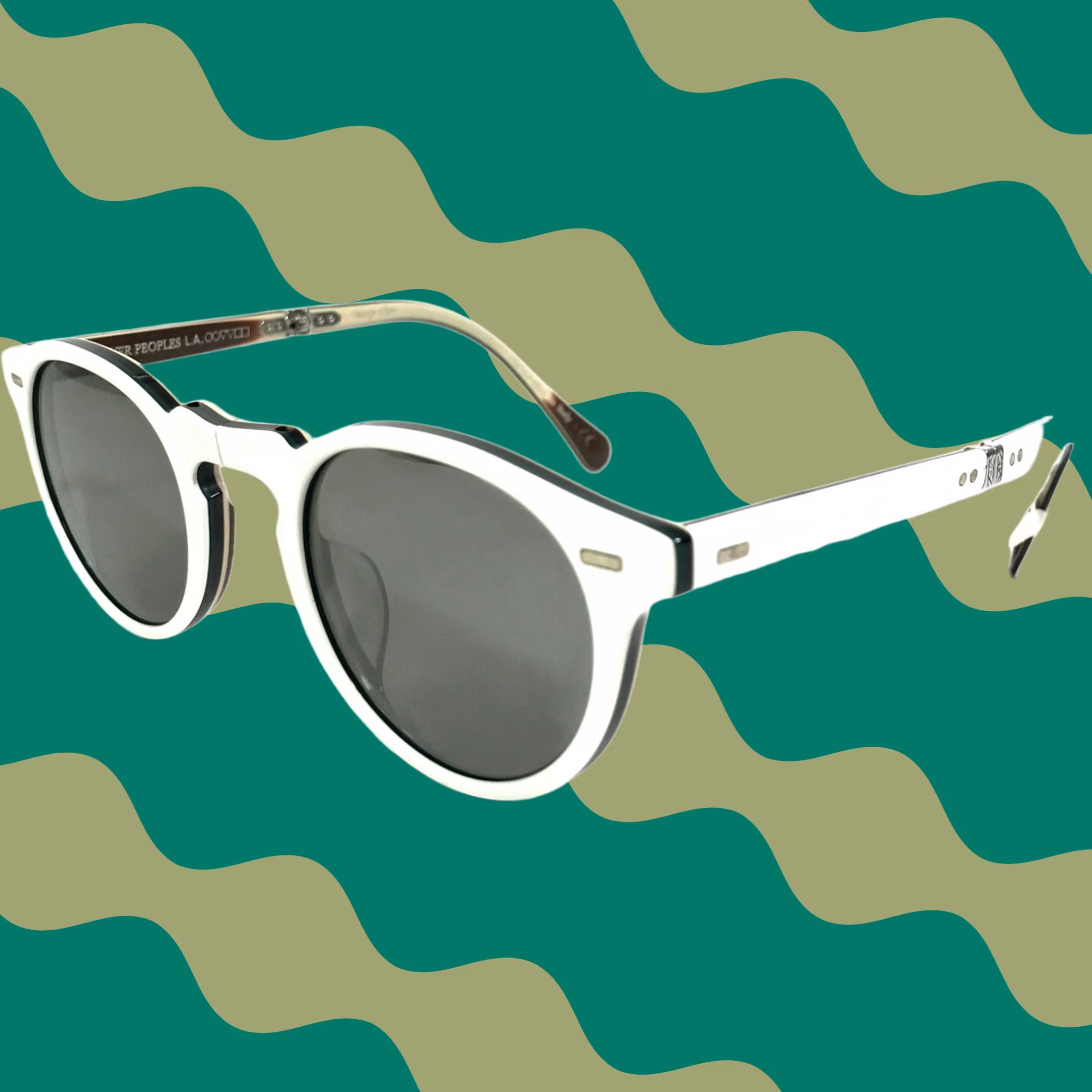 Oliver Peoples OLIVER PEOPLES Pakalas sunglasses Clear, rare | Grailed