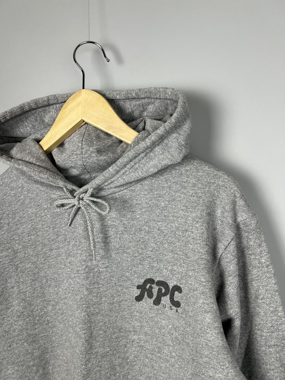 A.P.C. A.P.C. Logo Grey USA hoodie size S Size US S / EU 44-46 / 1 - 2 Thumbnail