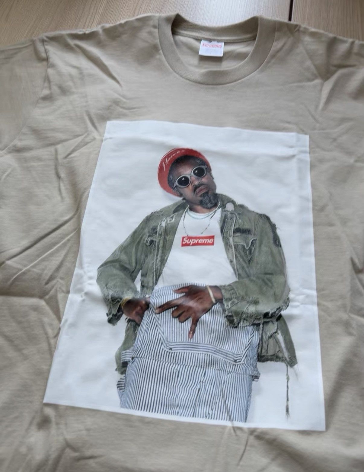 Supreme Supreme André 3000 Photo Tee J44 Size US L / EU 52-54 / 3 - 2 Thumbnail