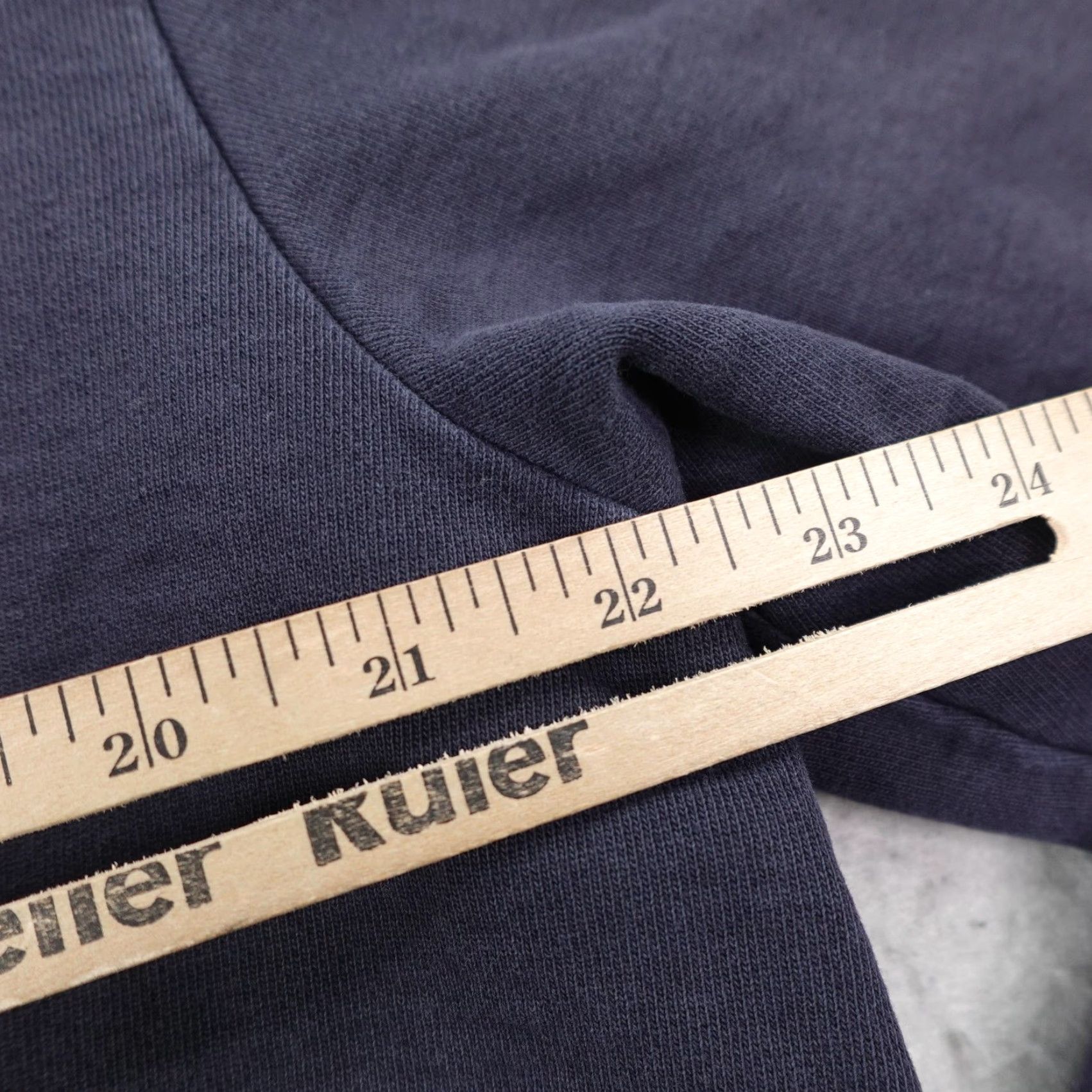 Lacoste Lacoste Sweatshirt Mens XL Blue Loose Fit Crew Croc Heritage Badge Distressed Logo Size US XL / EU 56 / 4 - 7 Thumbnail