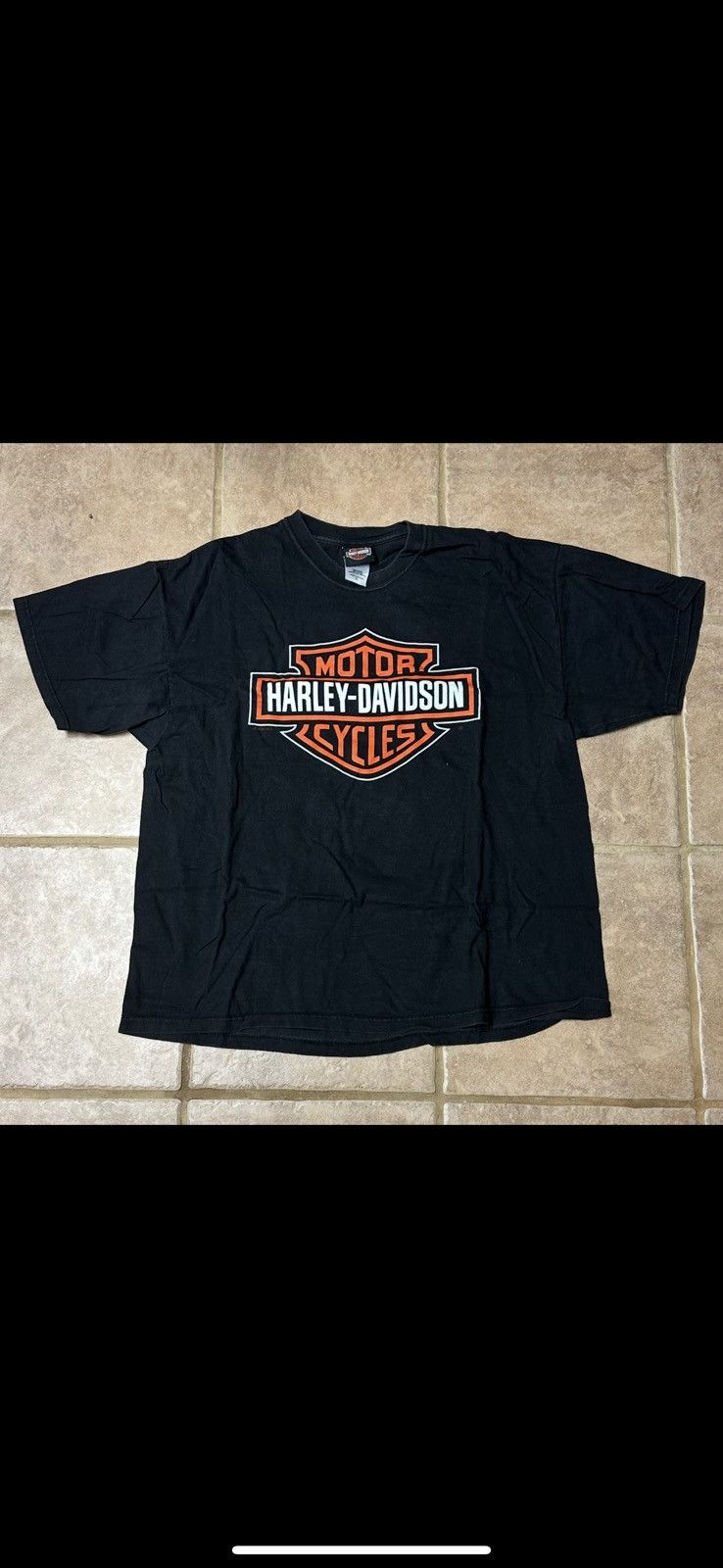 Harley Davidson × Vintage Harley Davidson Vintage Graphic Tee - Oakdale, NY Size US XL / EU 56 / 4 - 2 Thumbnail