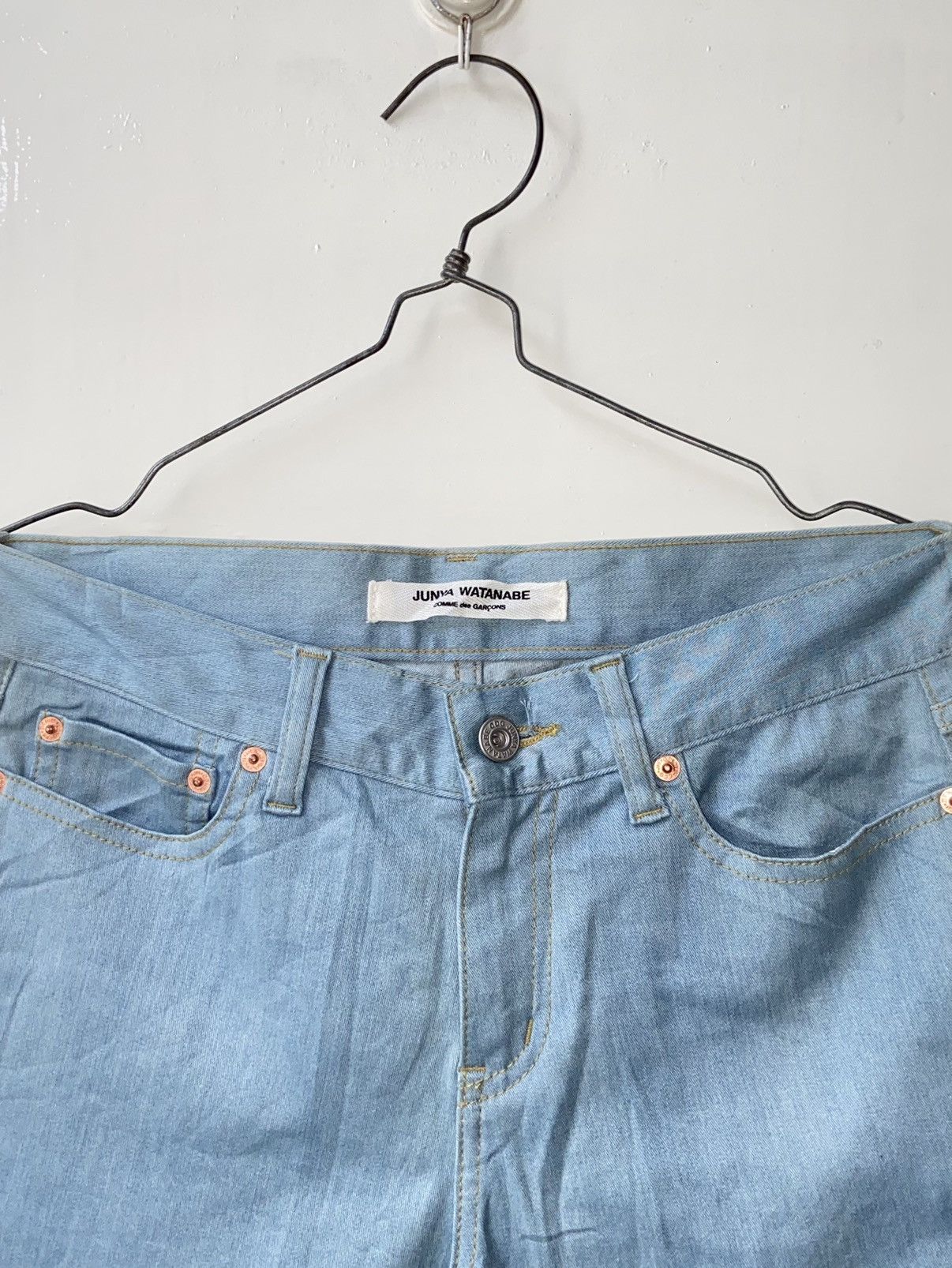 Comme des Garcons × Japanese Brand × Junya Watanabe COMME Des GARCONS JUNYA WATANABE Blue Jeans Size US 29 - 11 Thumbnail