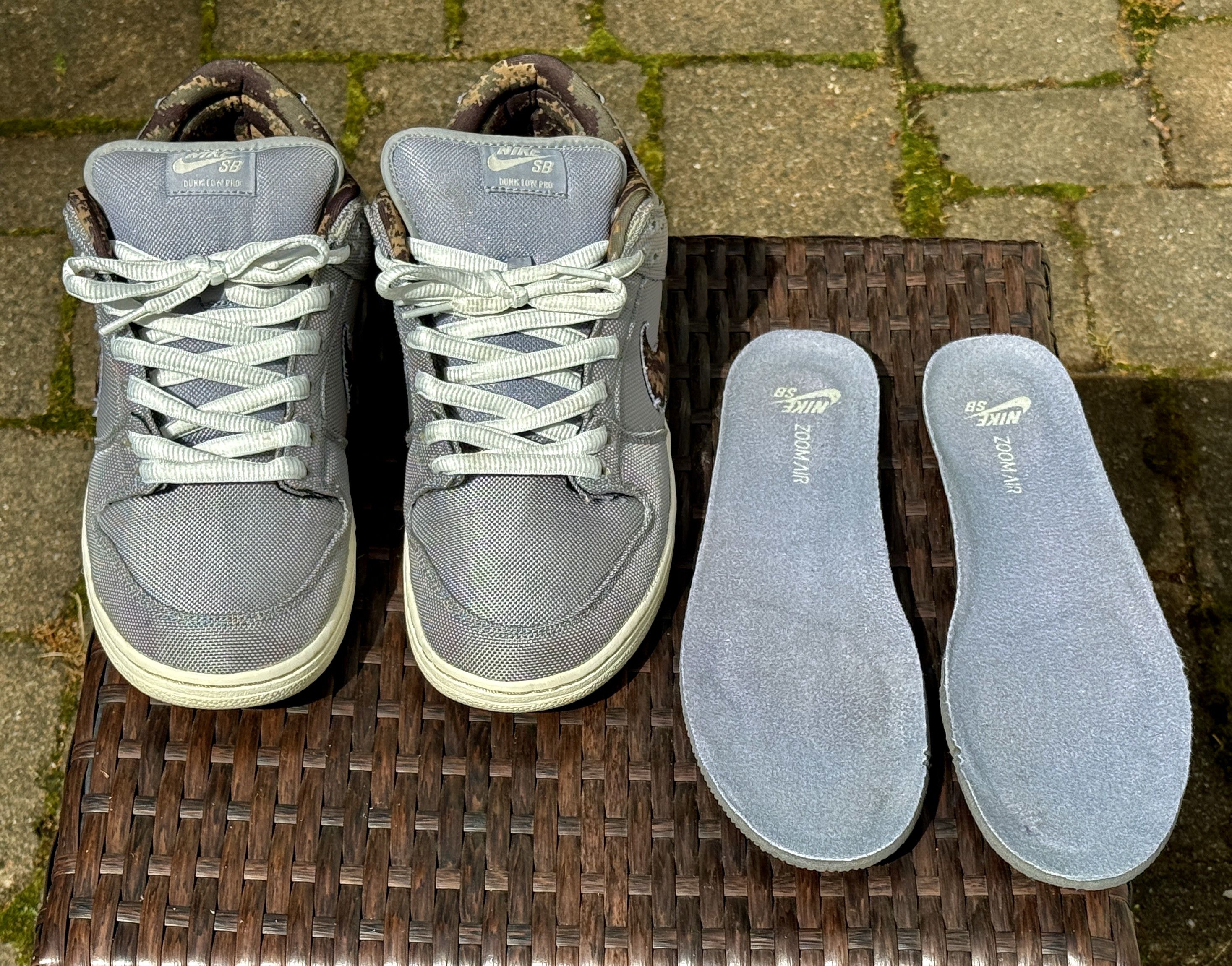 Nike Nike Dunk Low Pro SB 304292-054 Gray Digital Camo Size US 11 / EU 44 - 1 Thumbnail