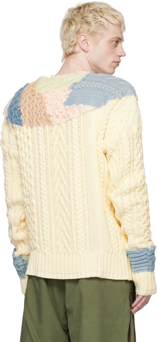 Greg Lauren $2000 NWT Greg Lauren Stitchwork Fair Isle Sweater Small Size US S / EU 44-46 / 1 - 2 Thumbnail