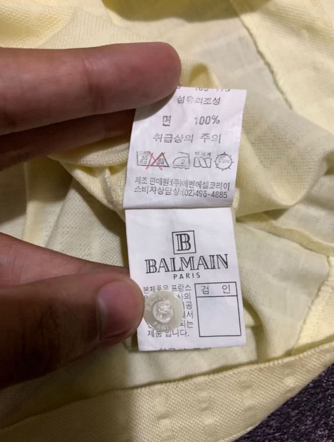Balmain × Designer × Pierre Balmain Balmain Paris Poloshirt Size US M / EU 48-50 / 2 - 4 Thumbnail