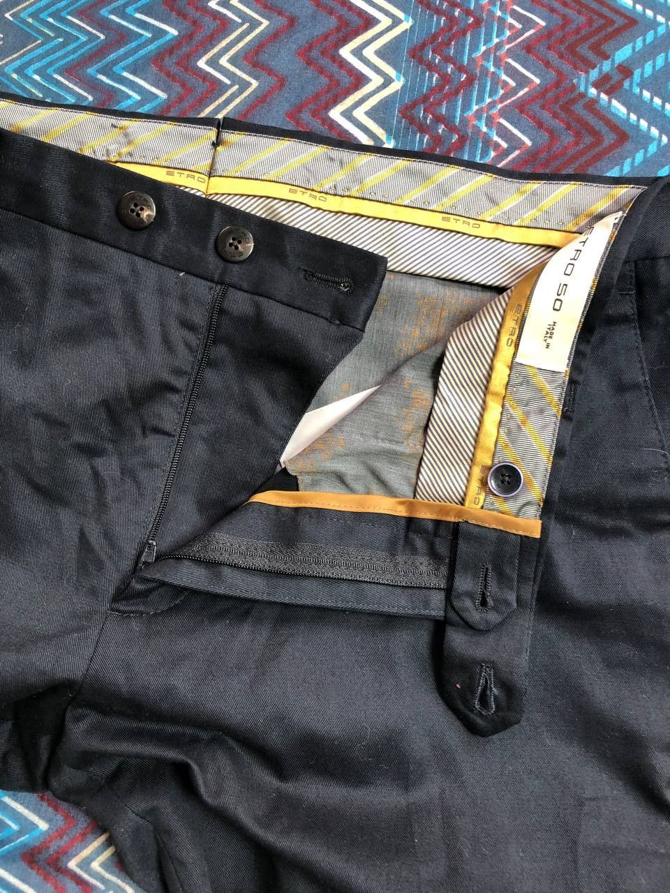 Etro × Vintage Etro Trousers Pants Classic Vintage Size US 34 / EU 50 - 6 Thumbnail