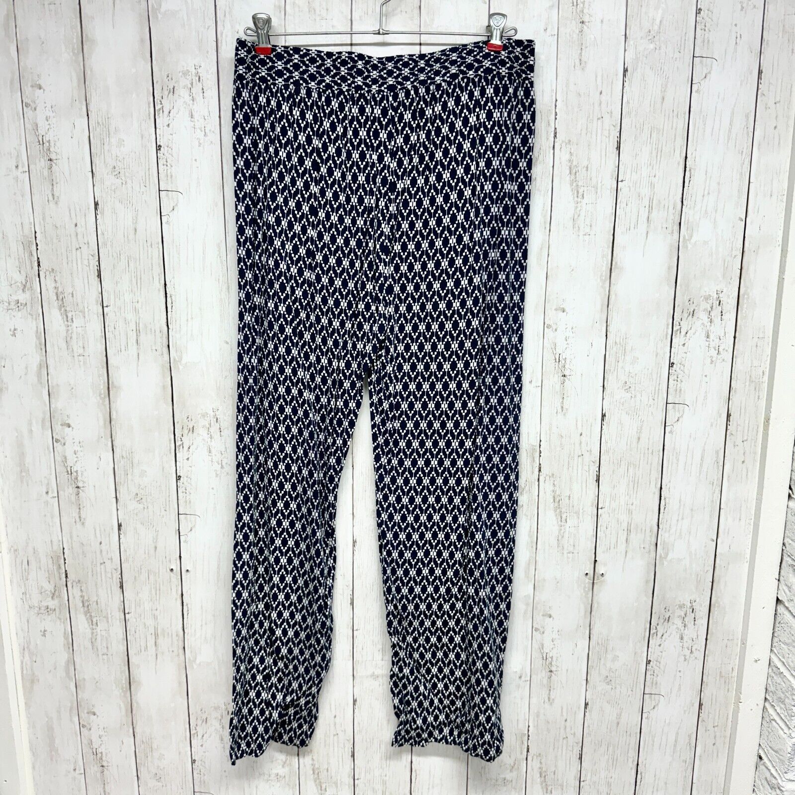 Other Hester & Orchard Pant Size M High Waisted Geometric Slim Fit Size 30" / US 8 / IT 44 - 4 Thumbnail