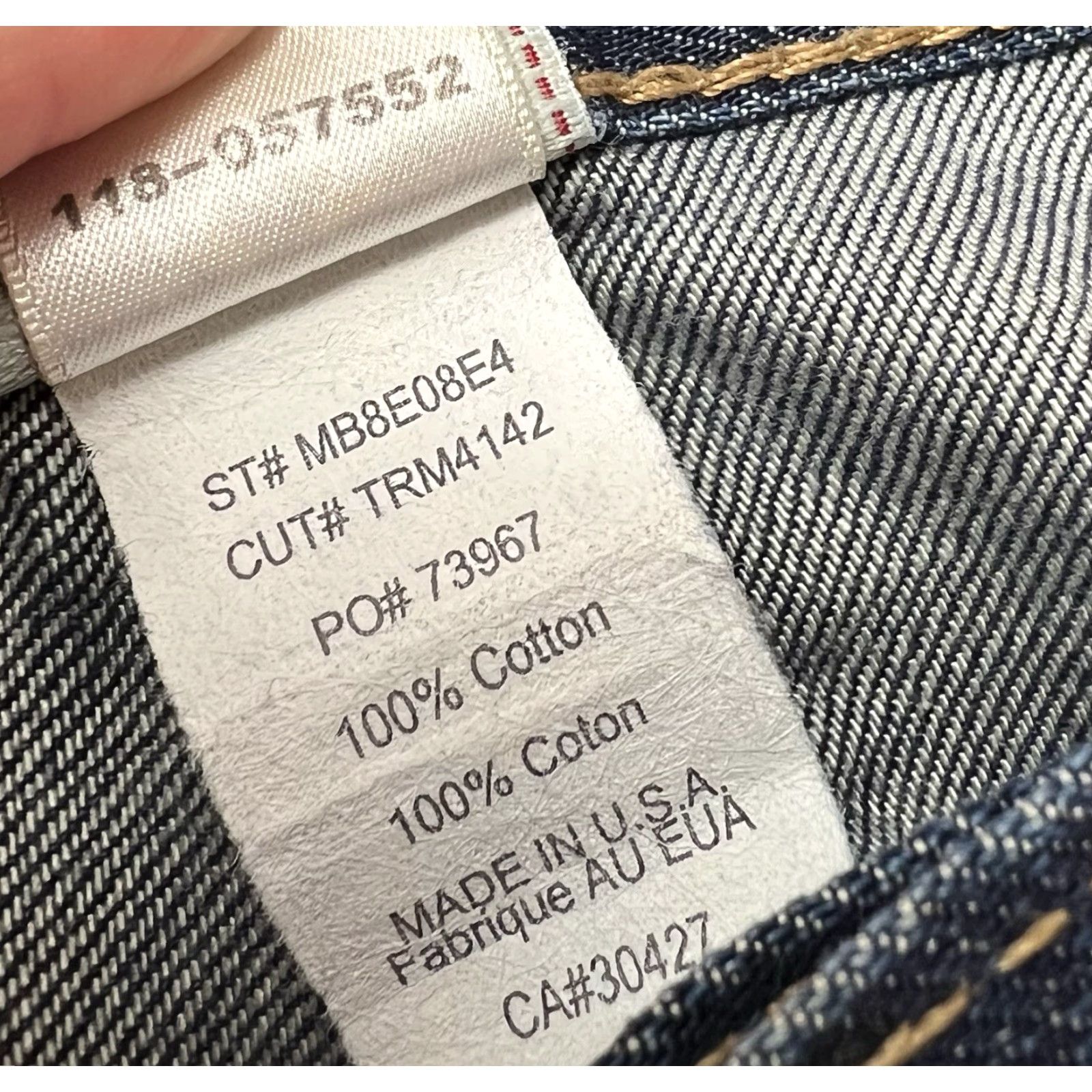 True Religion VINTAGE True Religion Jeans Mens Denim Blue 33 USA Straight 34 Inseam Regular Waist 33 In Made In USA Size US 33 - 5 Thumbnail