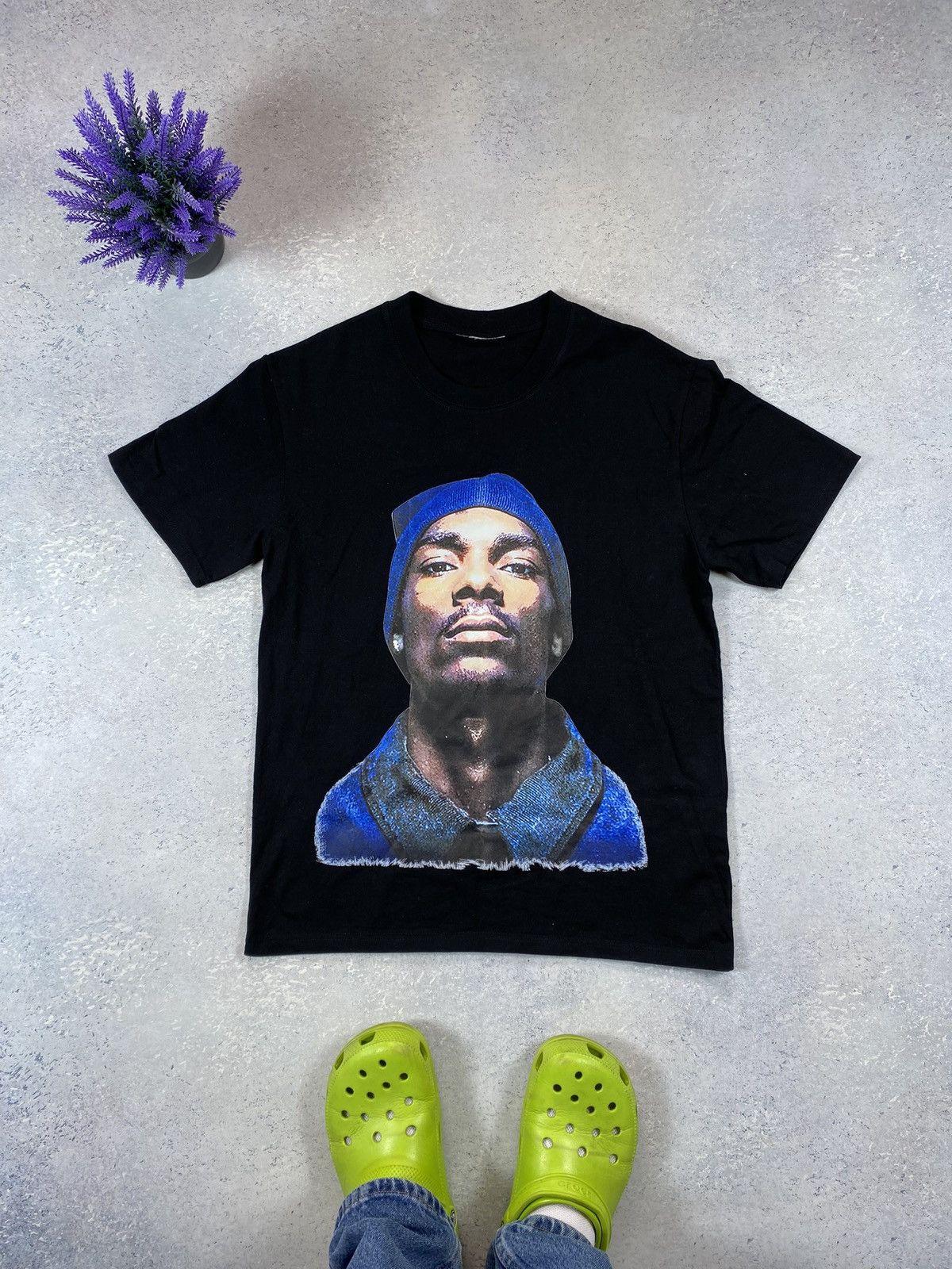Band Tees × Rap Tees Snoop Doggy Dogg Beware of dogg Men Black T-shirt Size US M / EU 48-50 / 2 - 2 Thumbnail