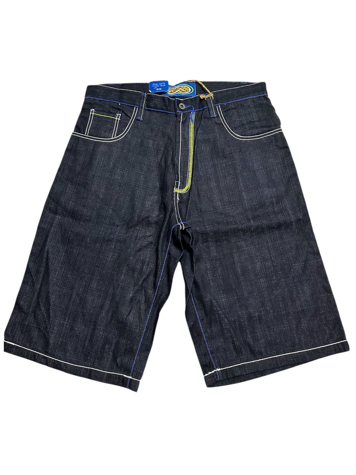 GOA 2000 Deadstock Evolution Design Jorts Y2K Jnco Goa Lgb Style Size US 36 / EU 52 - 4 Thumbnail