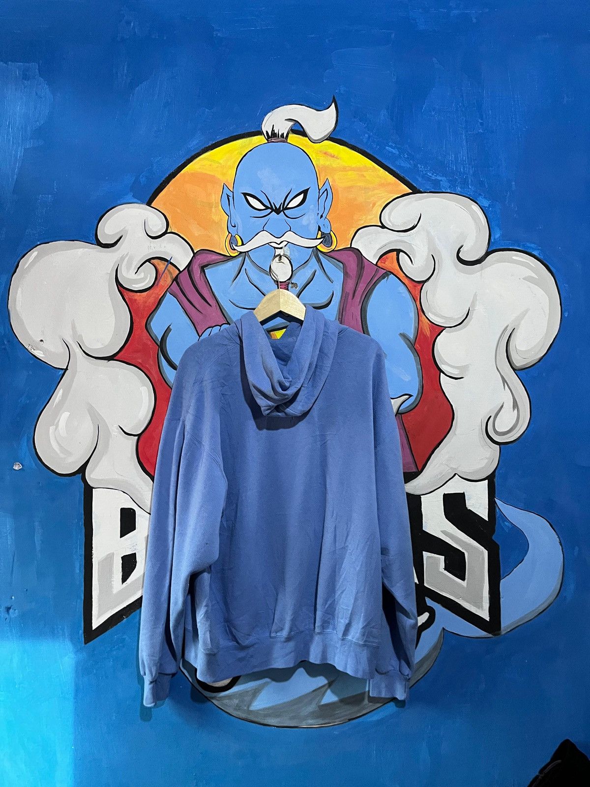 Russell Athletic × Vintage Russel hoodie baby blue kanye west Size US XXL / EU 58 / 5 - 2 Thumbnail