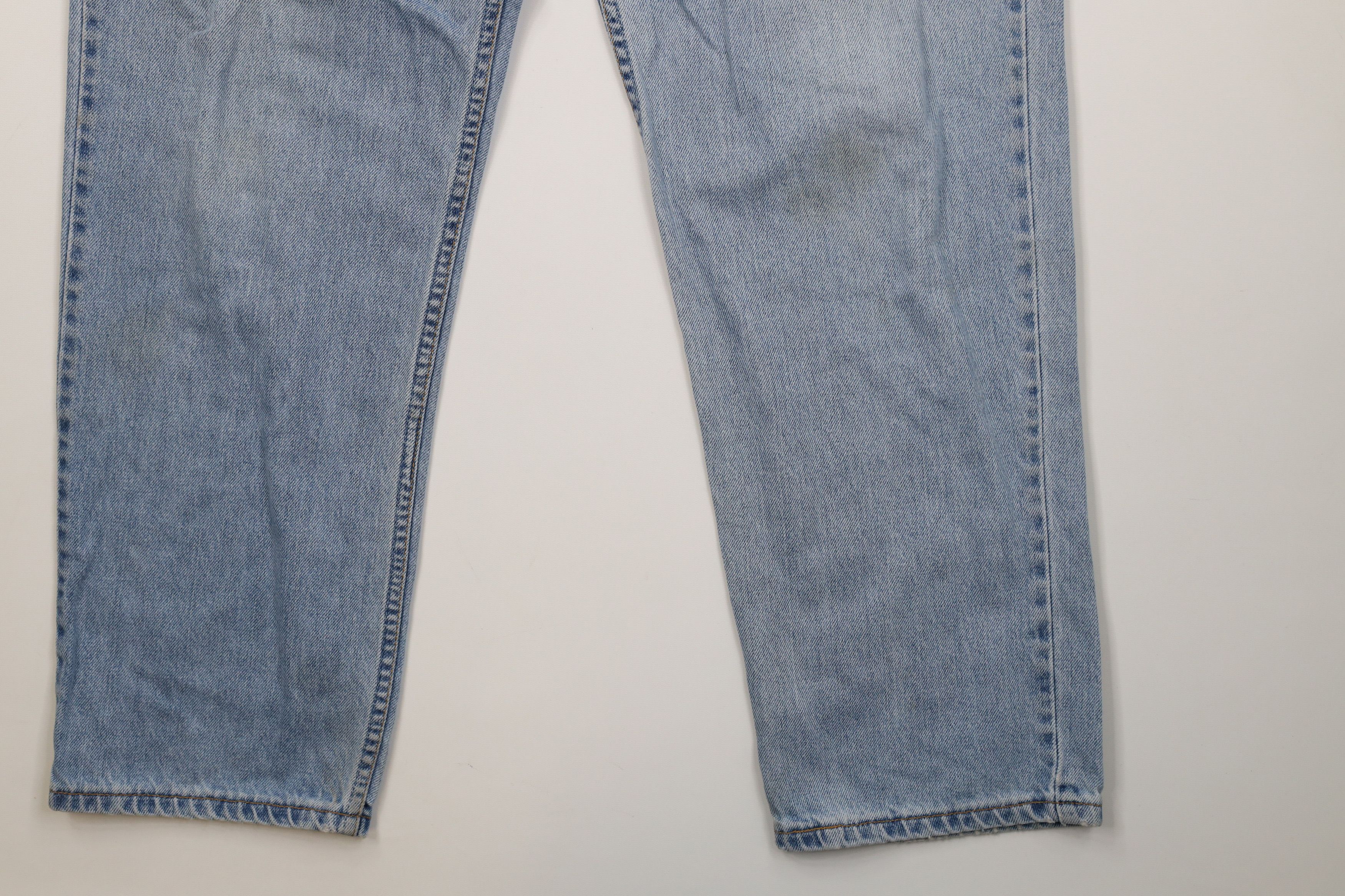 Levi's Vintage Y2K Levis 550 Relaxed Fit Denim Jeans Blue Cotton Size US 34 / EU 50 - 5 Thumbnail
