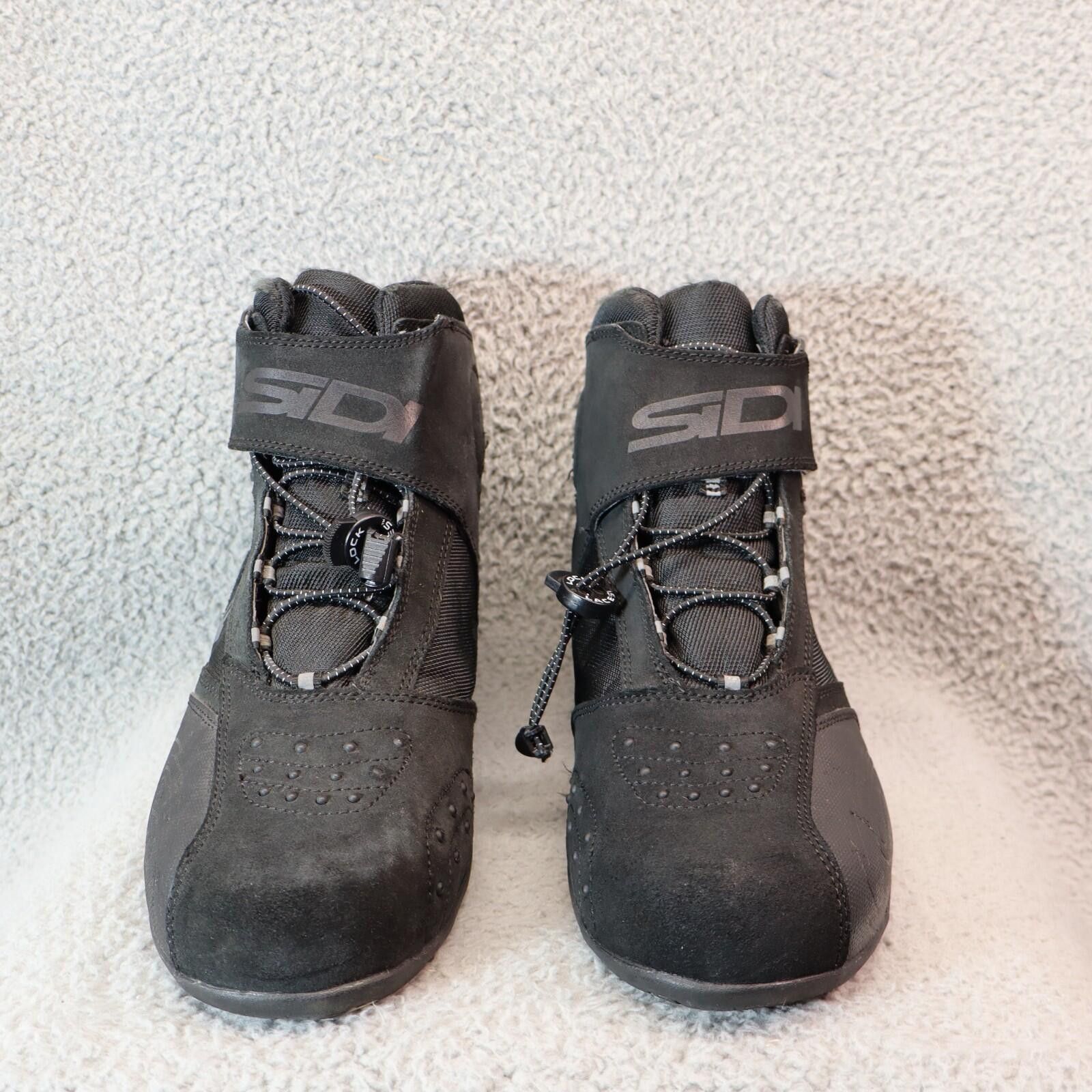 Sidi Sidi Doha Motorcycle Riding Black Suede Ankle Boots Men 12.5 Size ONE SIZE - 2 Thumbnail