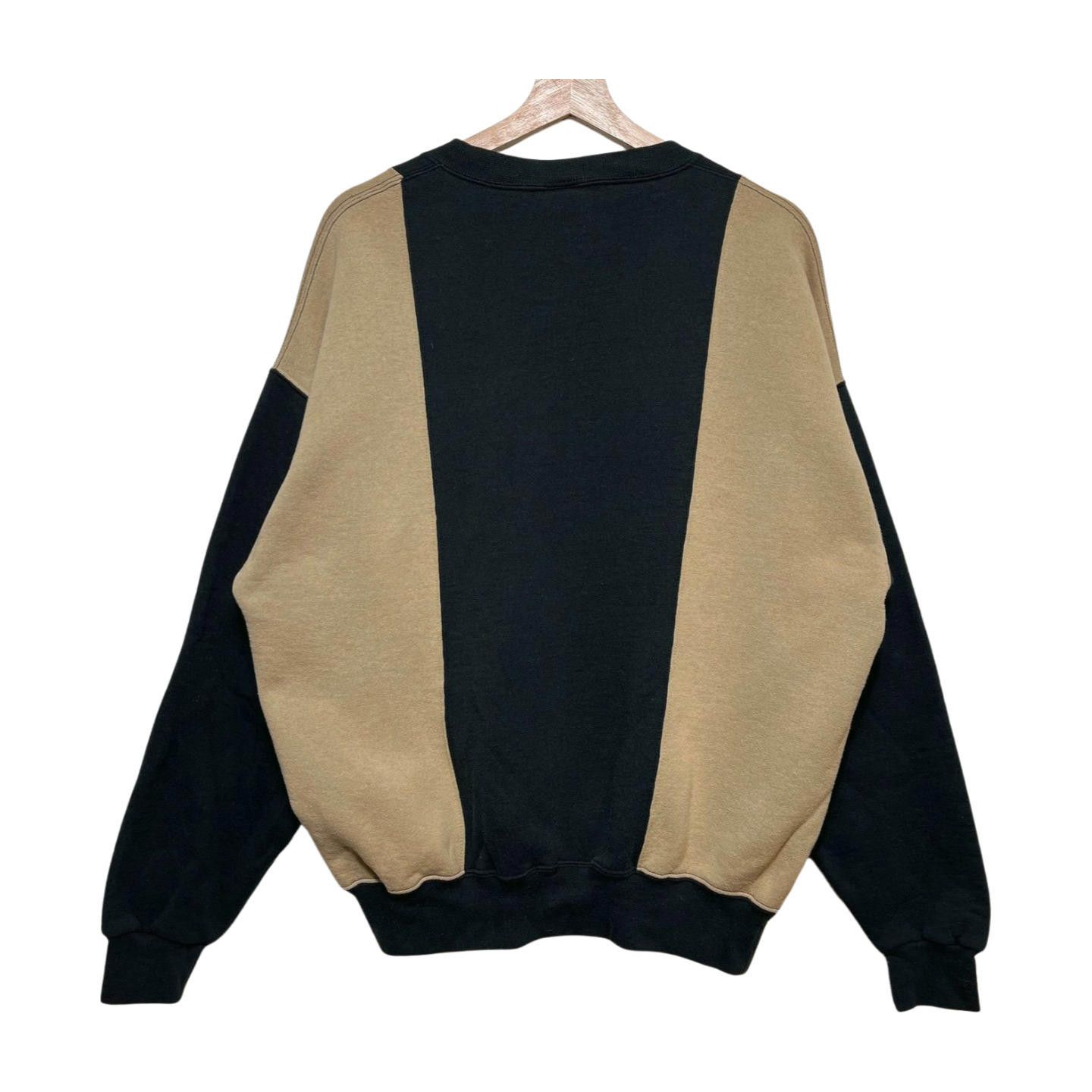 Russell Athletic × Vintage Vintage 90s Russel Athletic Two Tone Sweatshirt XL Size US XL / EU 56 / 4 - 3 Thumbnail