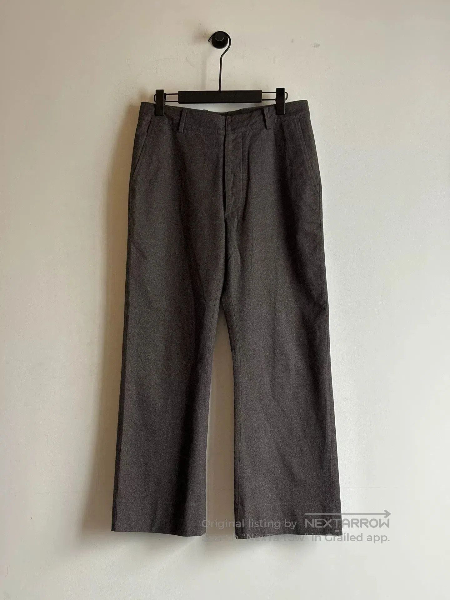 Maison Margiela Maison Martin Margiela Mouse Skin Flared Pants. Size US 38 / EU 54 - 1 Thumbnail