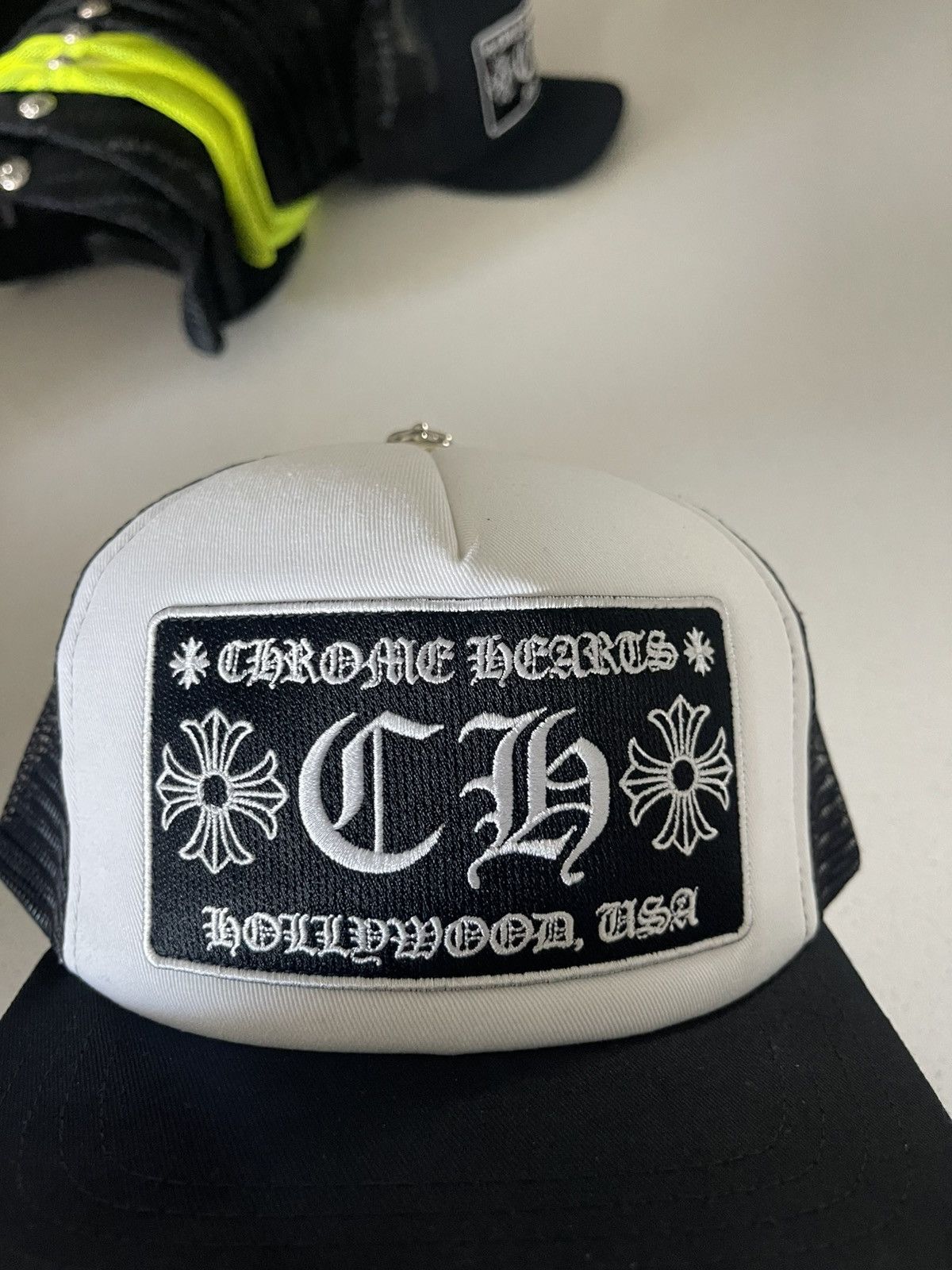 Chrome Hearts Chrome Hearts CH Snapback Trucker Size ONE SIZE - 5 Thumbnail
