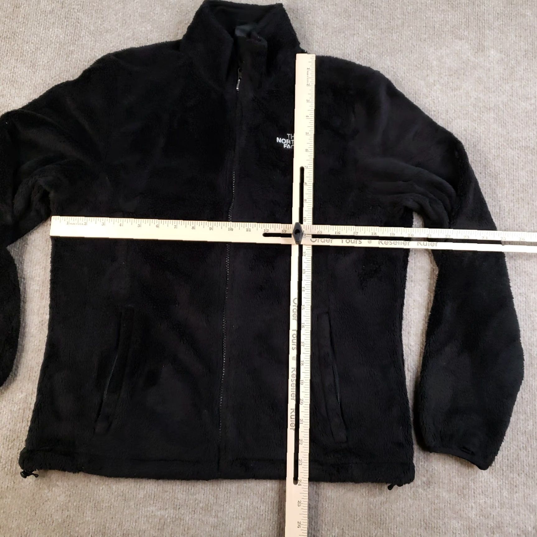 The North Face North Face Osito Jacket Womens Medium Black Fleece Full Zip Hiking Casual Zz Size M / US 6-8 / IT 42-44 - 2 Thumbnail