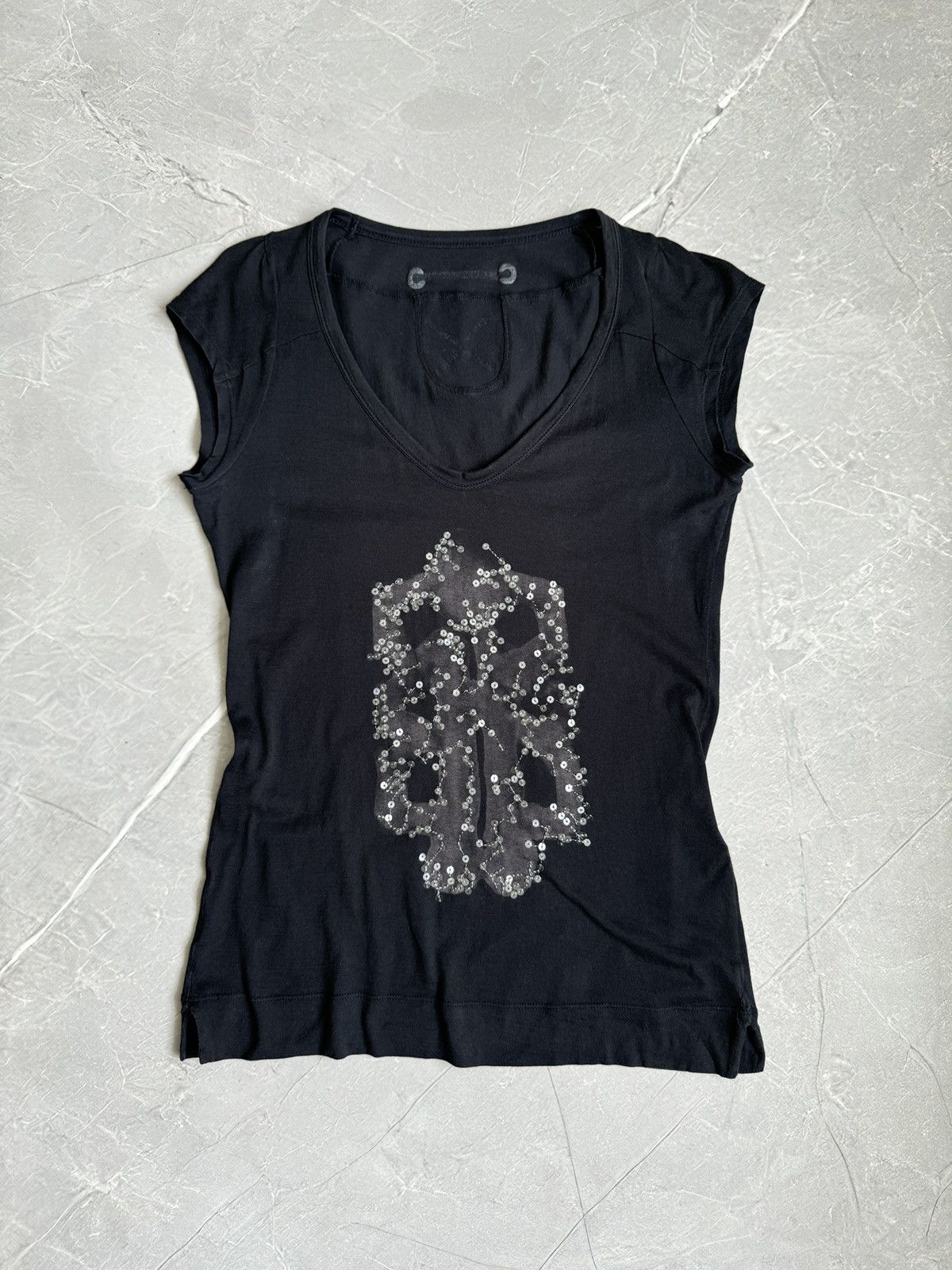 Marithe + Francois Girbaud Vintage Marithe Francois Girbaud T-Shirt Top Avant Garde Y2k Size M / US 6-8 / IT 42-44 - 2 Thumbnail
