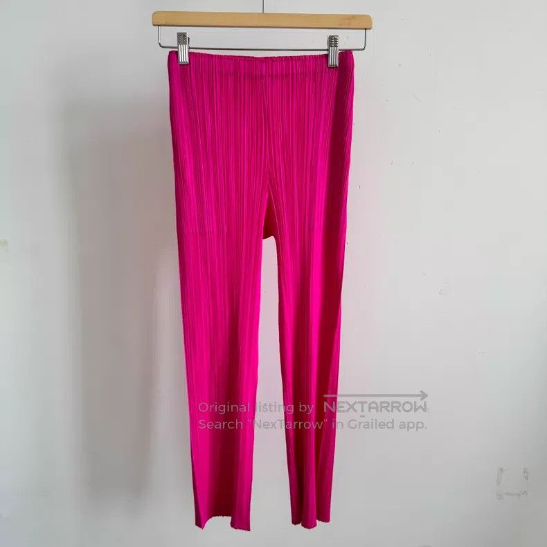 Issey Miyake Issey Miyake Pink Pants Size 42" / US 20 - 1 Thumbnail